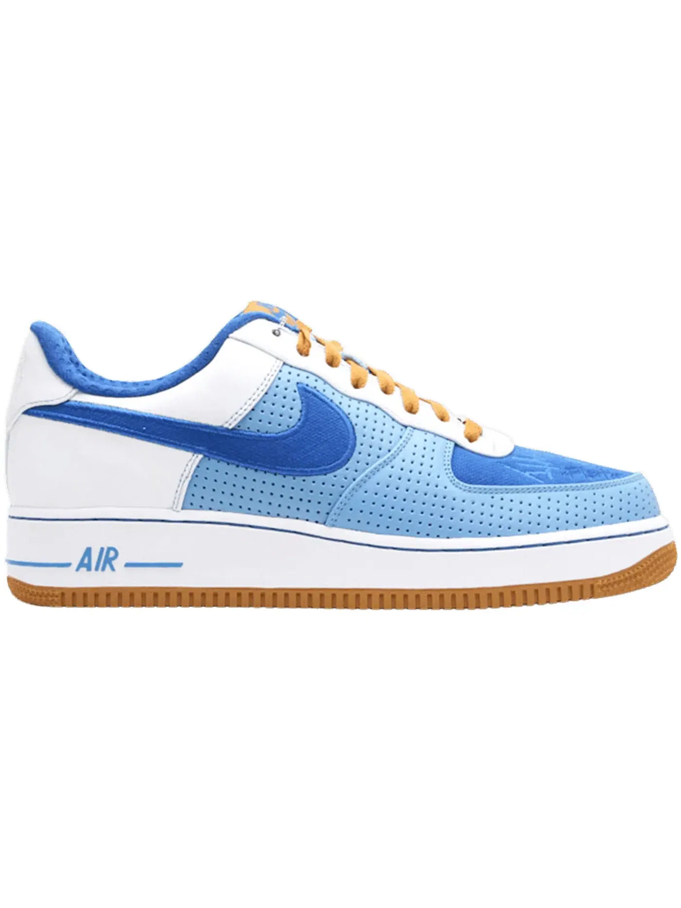 Мужские кроссовки Lifestyle Nike Air Force 1 Low 07 Premium — изображение 1 из 1, синий/-белый-белый