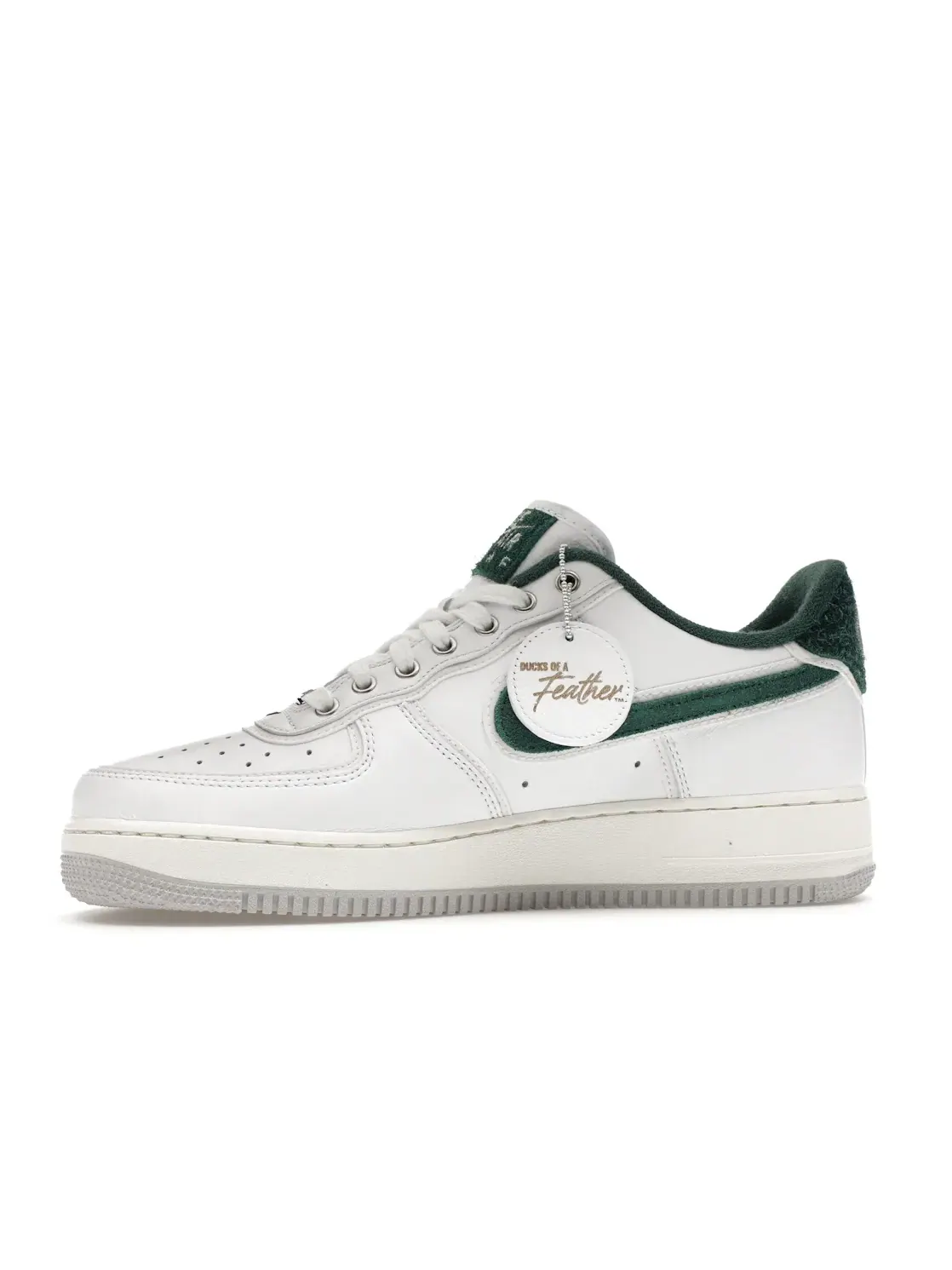 Мужские кроссовки Lifestyle с принтом Nike Air Force 1 Low '07 Premium — изображение 3 из 4, белый/зеленый