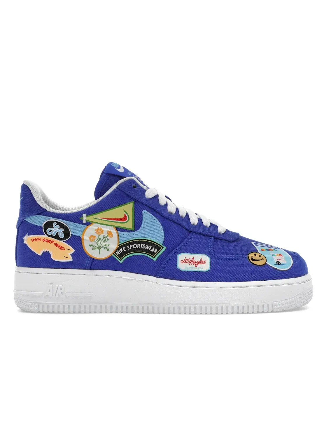 Женские кроссовки Lifestyle Nike Air Force 1 Low '07 PRM — изображение 1 из 4, синий/синий/белый