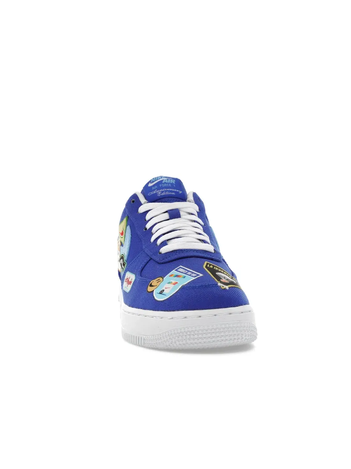 Женские кроссовки Lifestyle Nike Air Force 1 Low '07 PRM — изображение 2 из 4, синий/синий/белый