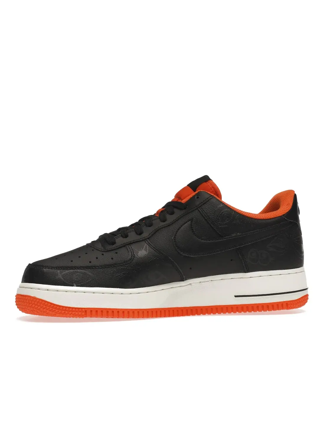 Мужские кроссовки с принтом Nike Air Force 1 Low '07 PRM Nike — изображение 3 из 4, черный/черный