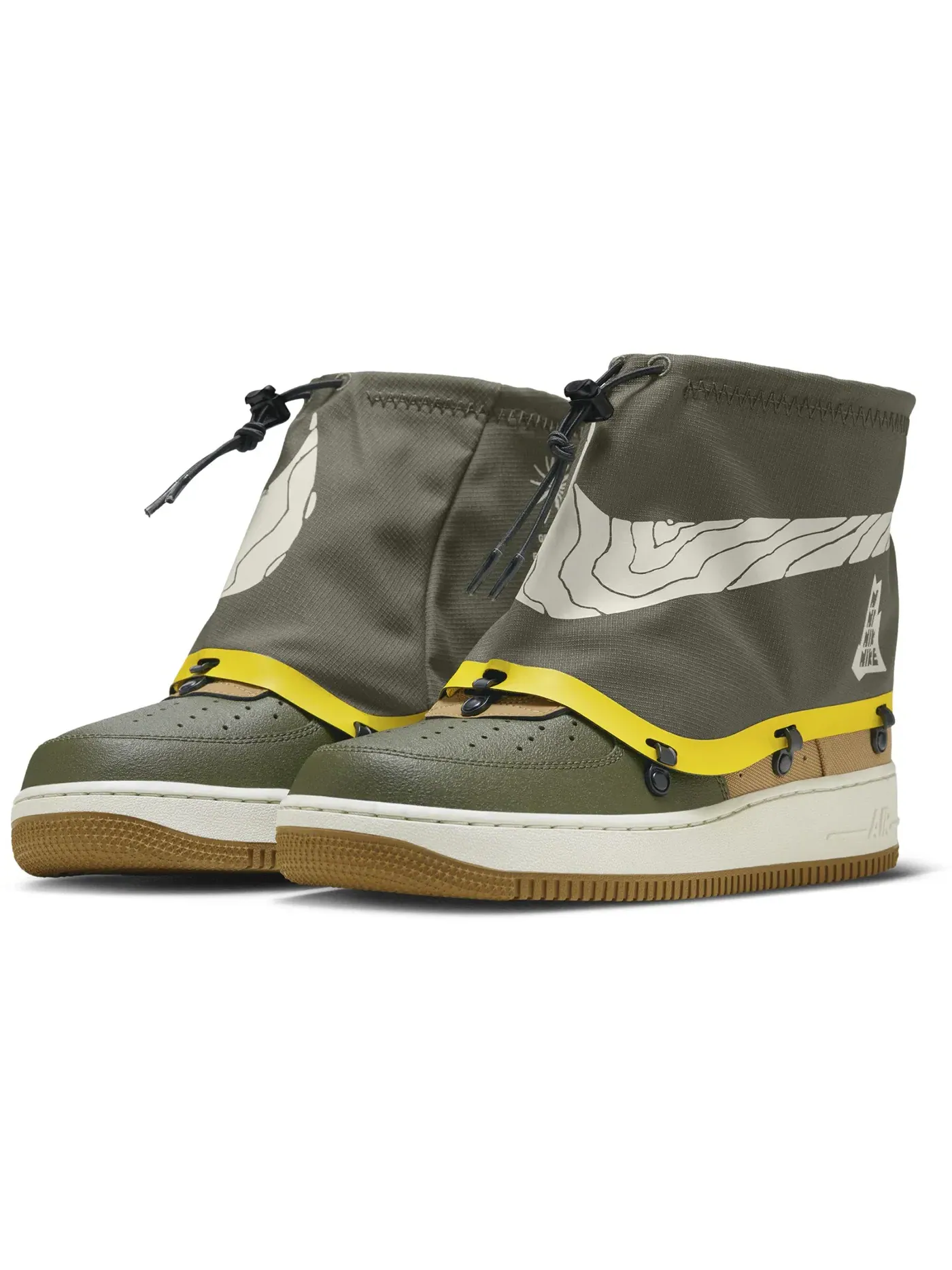 Мужские кроссовки с длинным шнурком Nike Air Force 1 Low '07 PRM — изображение 5 из 5