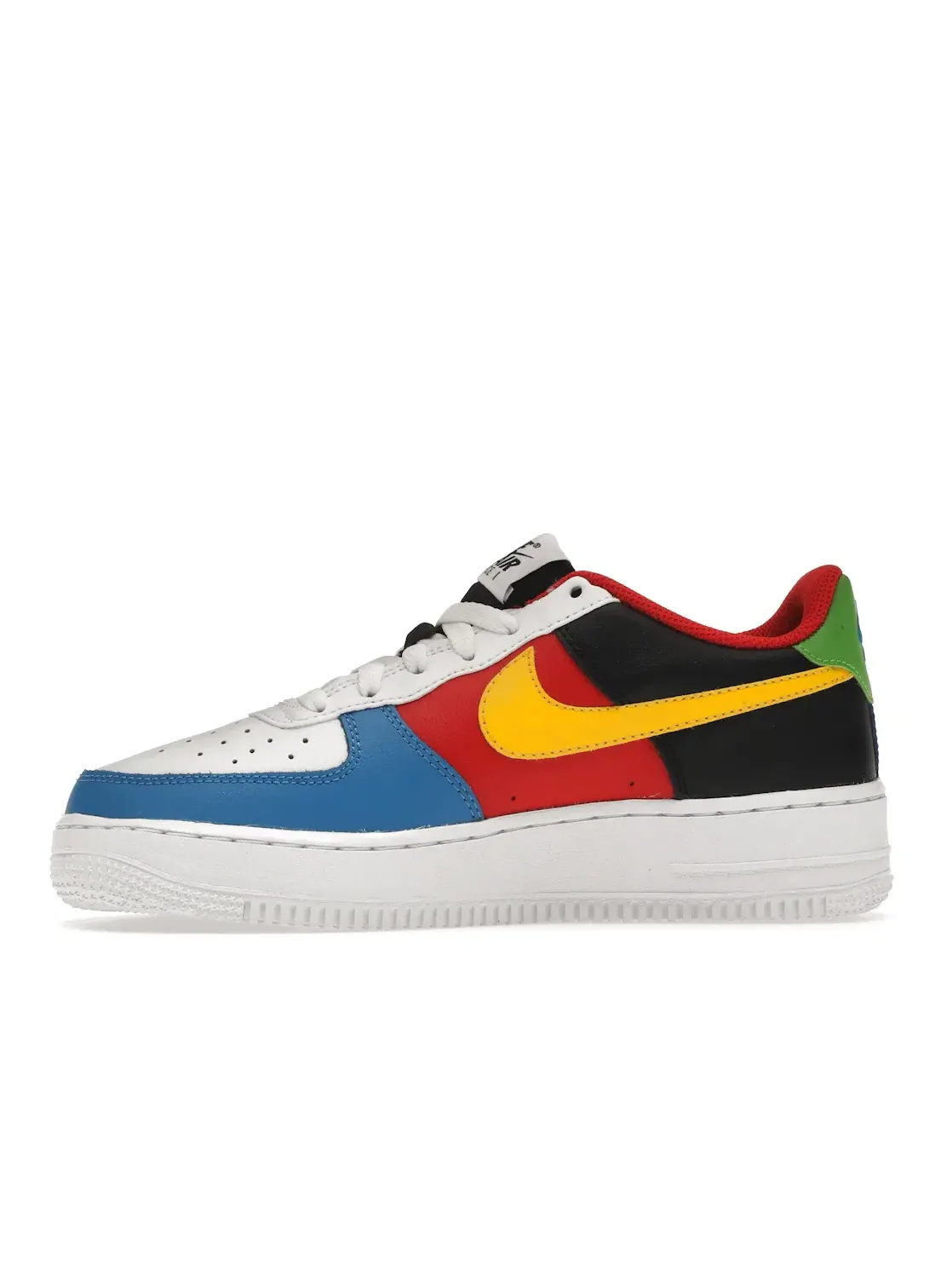 Детские кроссовки для мальчиков и девочек с принтом Uno Nike Air Force 1 Low '07 QS — изображение 3 из 4