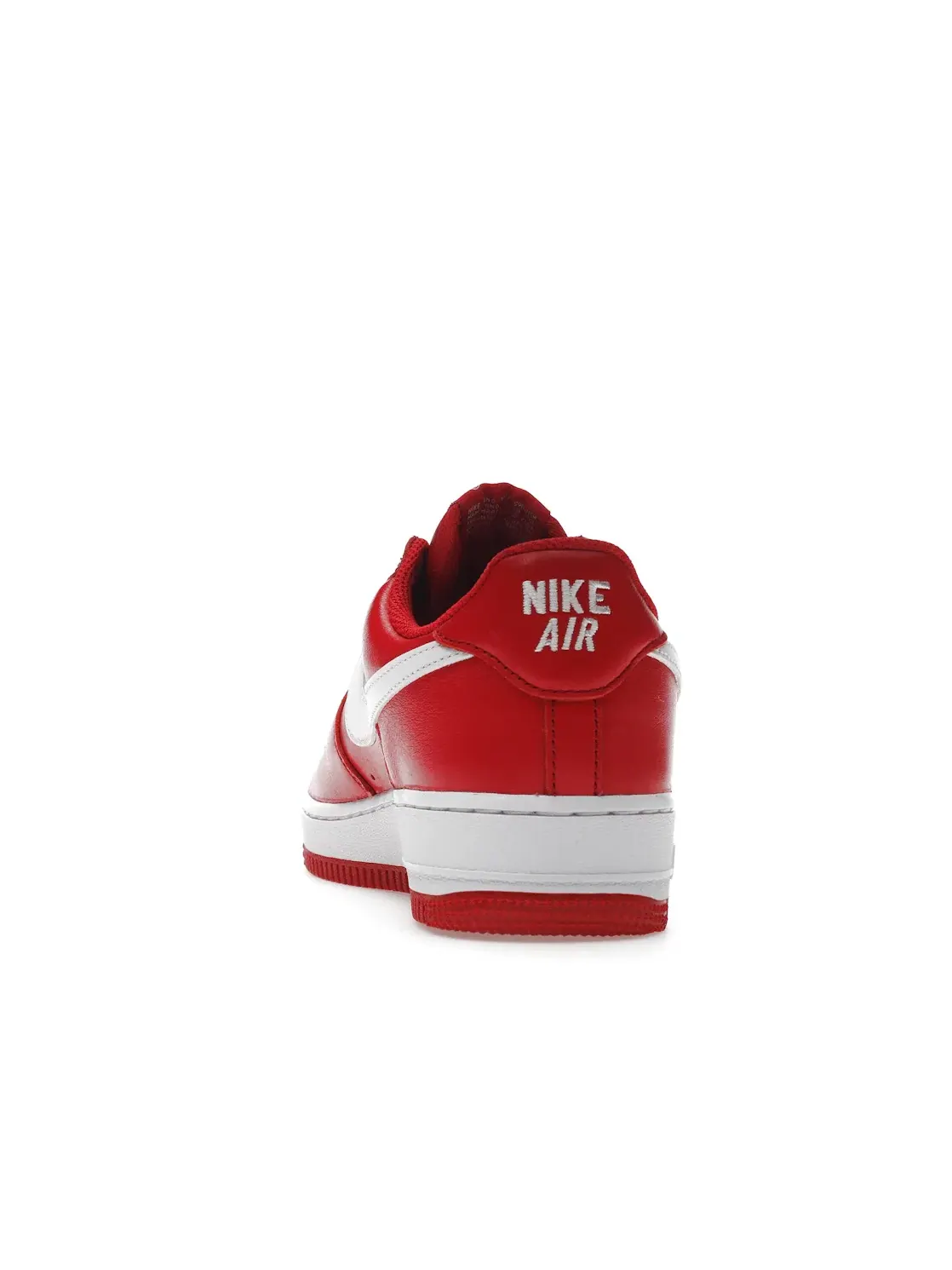 Мужские кроссовки кожаные Nike Air Force 1 Low Retro QS Nike — изображение 4 из 4, красный белый