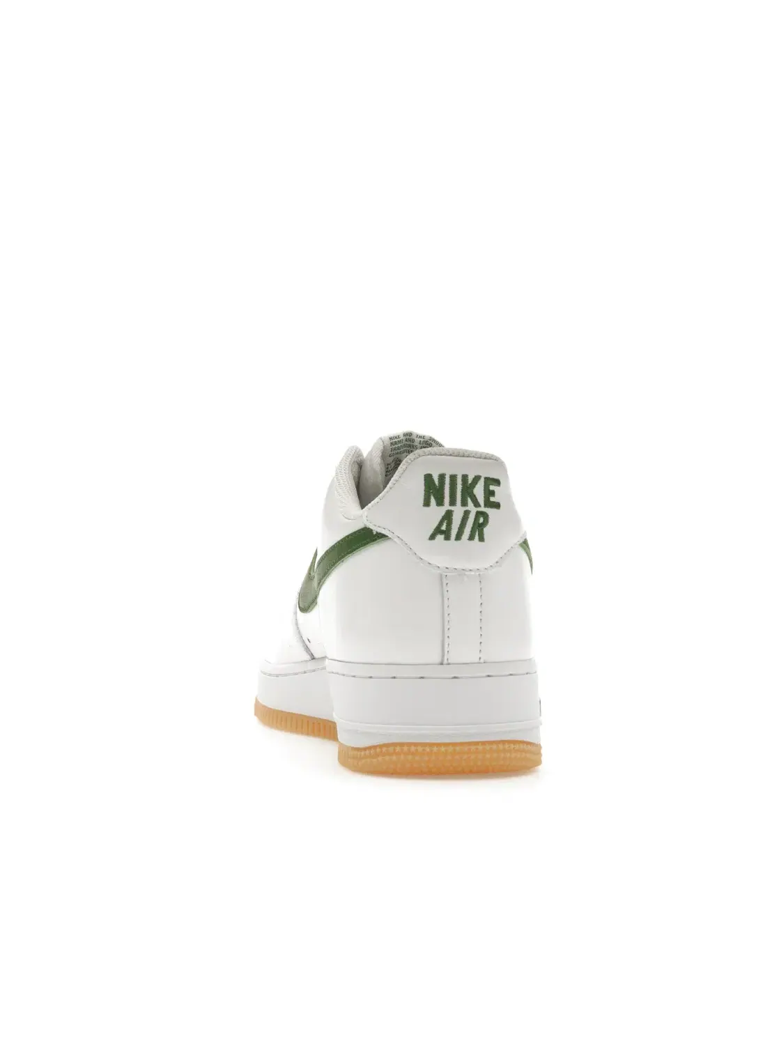 Мужские кроссовки с премиальной кожи Nike Air Force 1 Low Retro QS — изображение 4 из 4, белый/зеленый/желтый