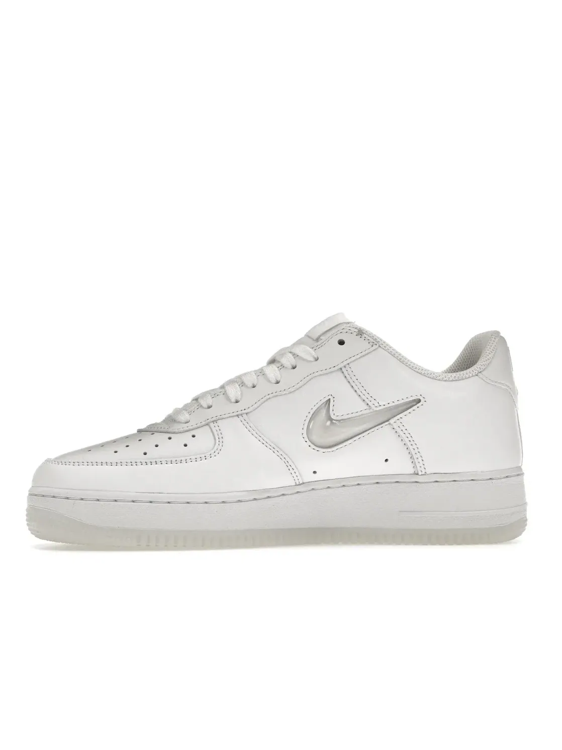 Мужские кроссовки с миниатюрным логотипом Nike Air Force 1 Low '07 Retro Nike — изображение 3 из 4, белый/белый-белый