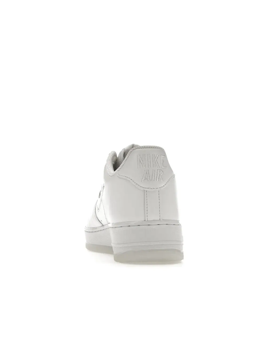 Мужские кроссовки с миниатюрным логотипом Nike Air Force 1 Low '07 Retro Nike — изображение 4 из 4, белый/белый-белый