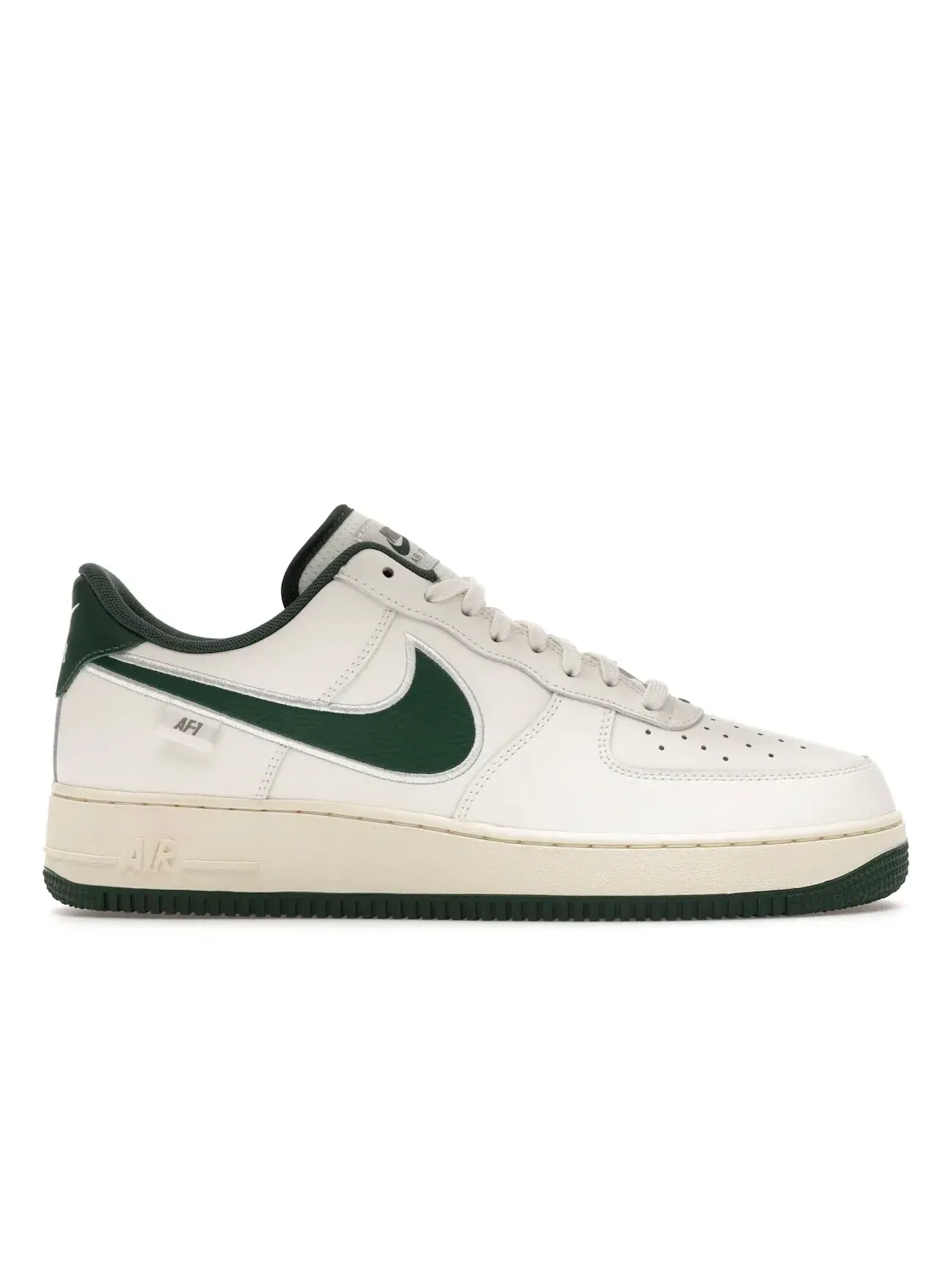 Мужские кроссовки с замшевыми вставками Nike Air Force 1 Low '07 Nike,: Sail/Coconut Milk/Flat Pewter/Fir