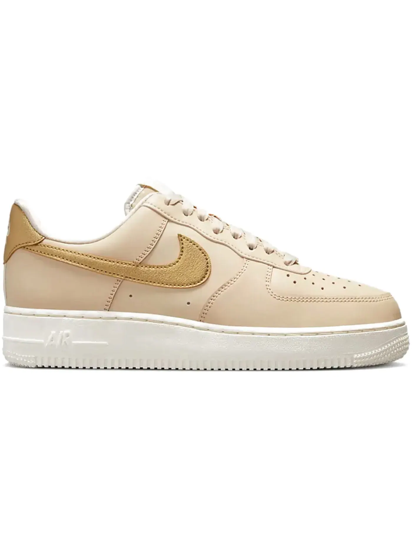 Женские кроссовки Lifestyle Nike Air Force 1 Low '07 — изображение 1 из 1, металлик золотистый