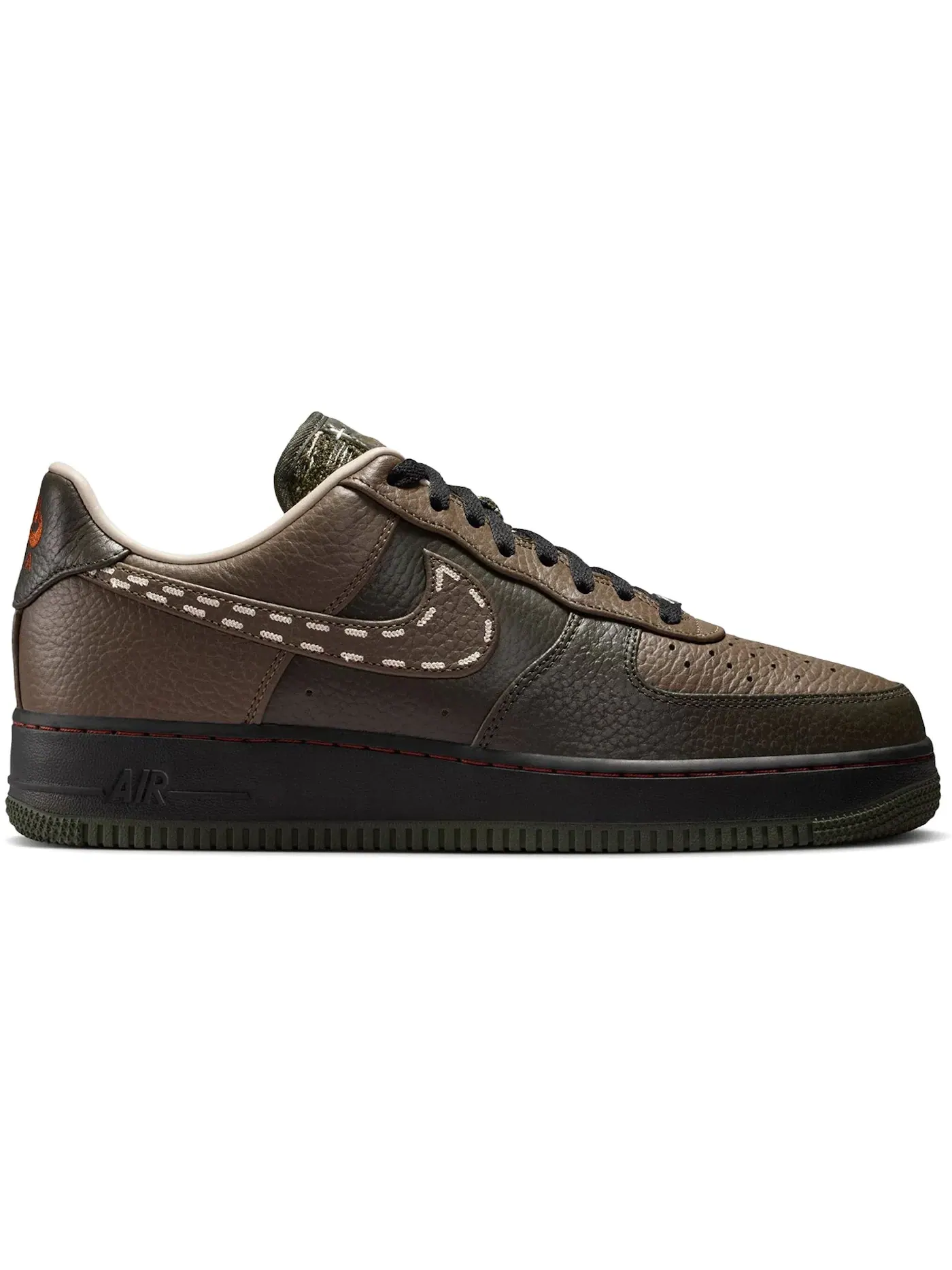 Мужские кроссовки Lifestyle Nike Air Force 1 Low '07 — изображение 1 из 1, темный/черный/кремовый