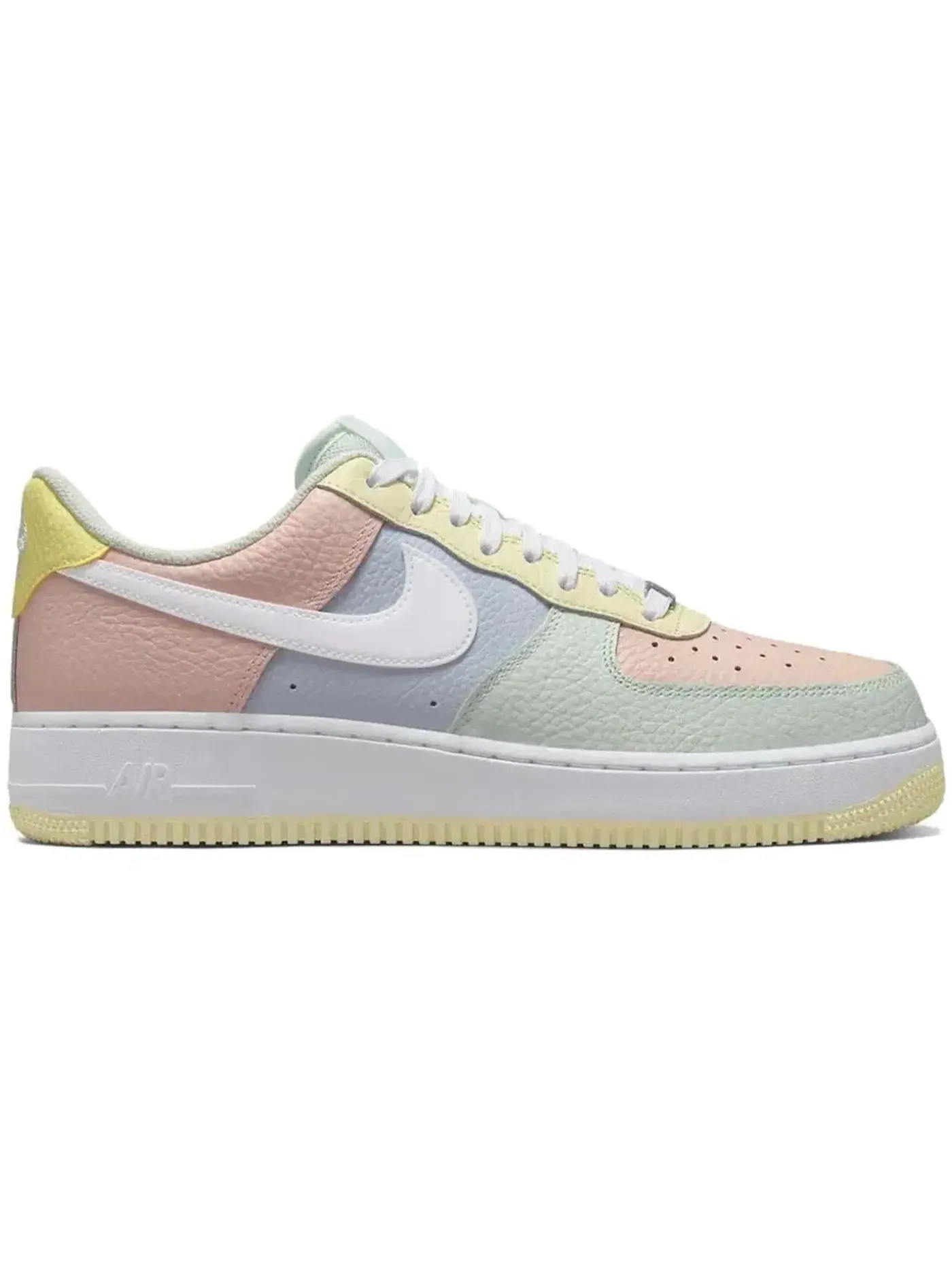 Мужские кроссовки повседневные Nike Air Force 1 Low '07 SN — изображение 1 из 1, серый/зеленый