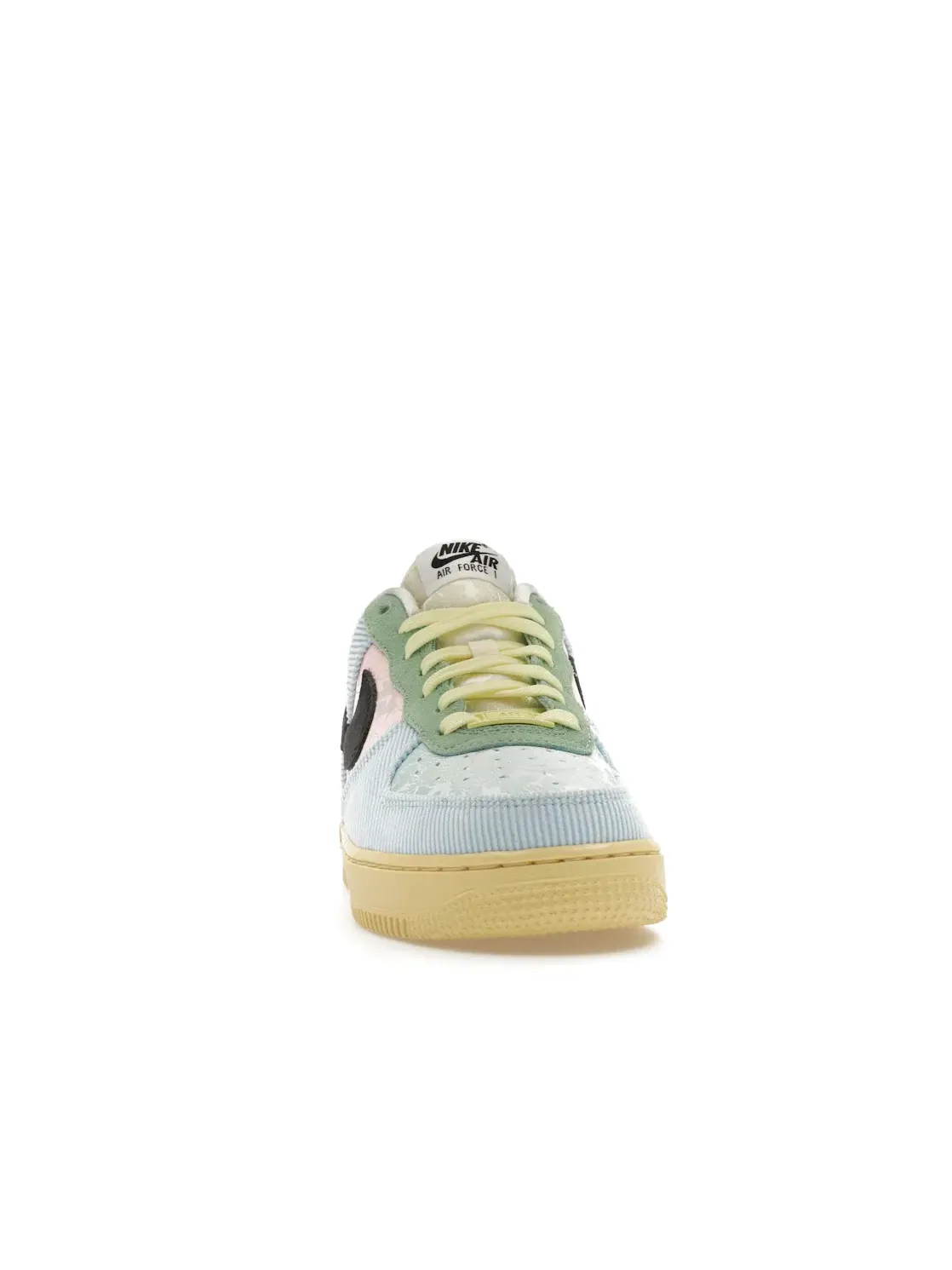 Женские кроссовки на шнуровке Nike Air Force 1 Low '07 — изображение 2 из 4, синий/черный
