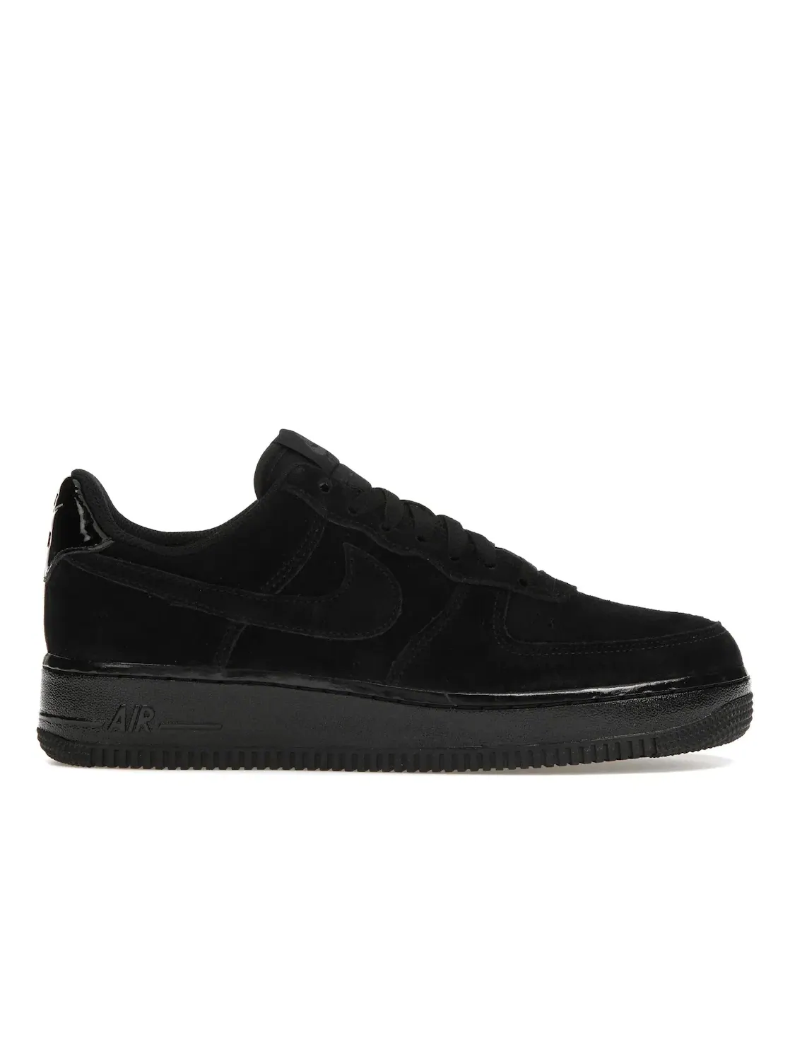Женские кроссовки Lifestyle с замшевым верхом Nike Air Force 1 Low '07 — изображение 1 из 4, черный//белый/черный