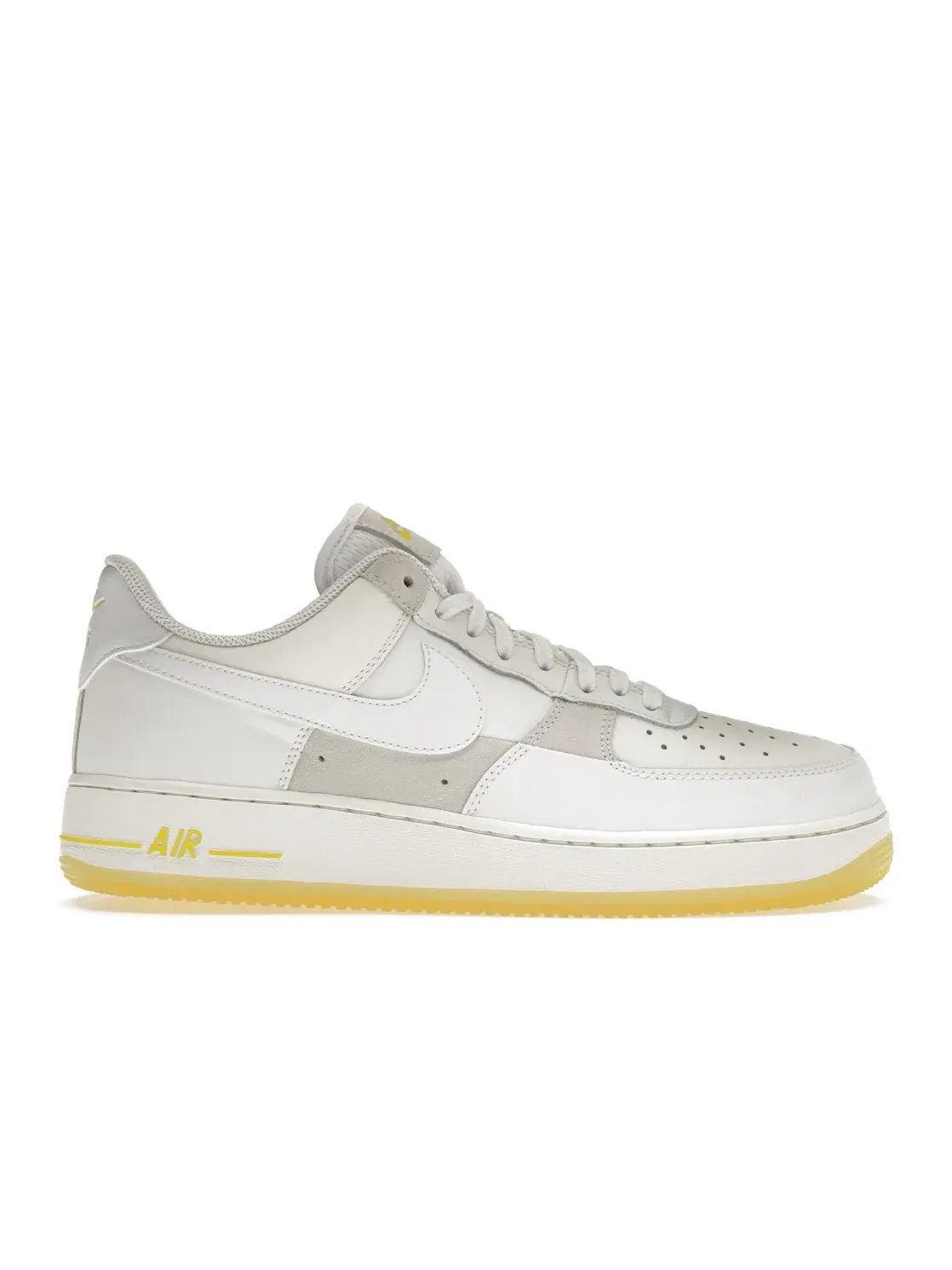 Женские кроссовки Nike Air Force 1 Low '07 — изображение 1 из 4, белый/белый-желтый
