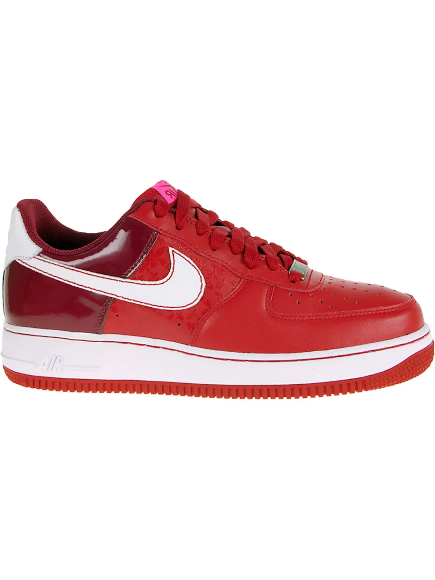 Женские кроссовки Lifestyle Nike Air Force 1 Low 07 — изображение 1 из 1, красный/белый/красный