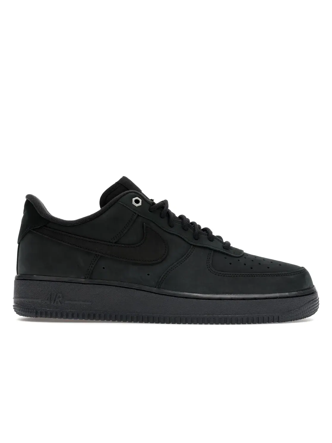 Мужские кроссовки с нубуком Nike Air Force 1 Low '07 WB — изображение 1 из 4, черный