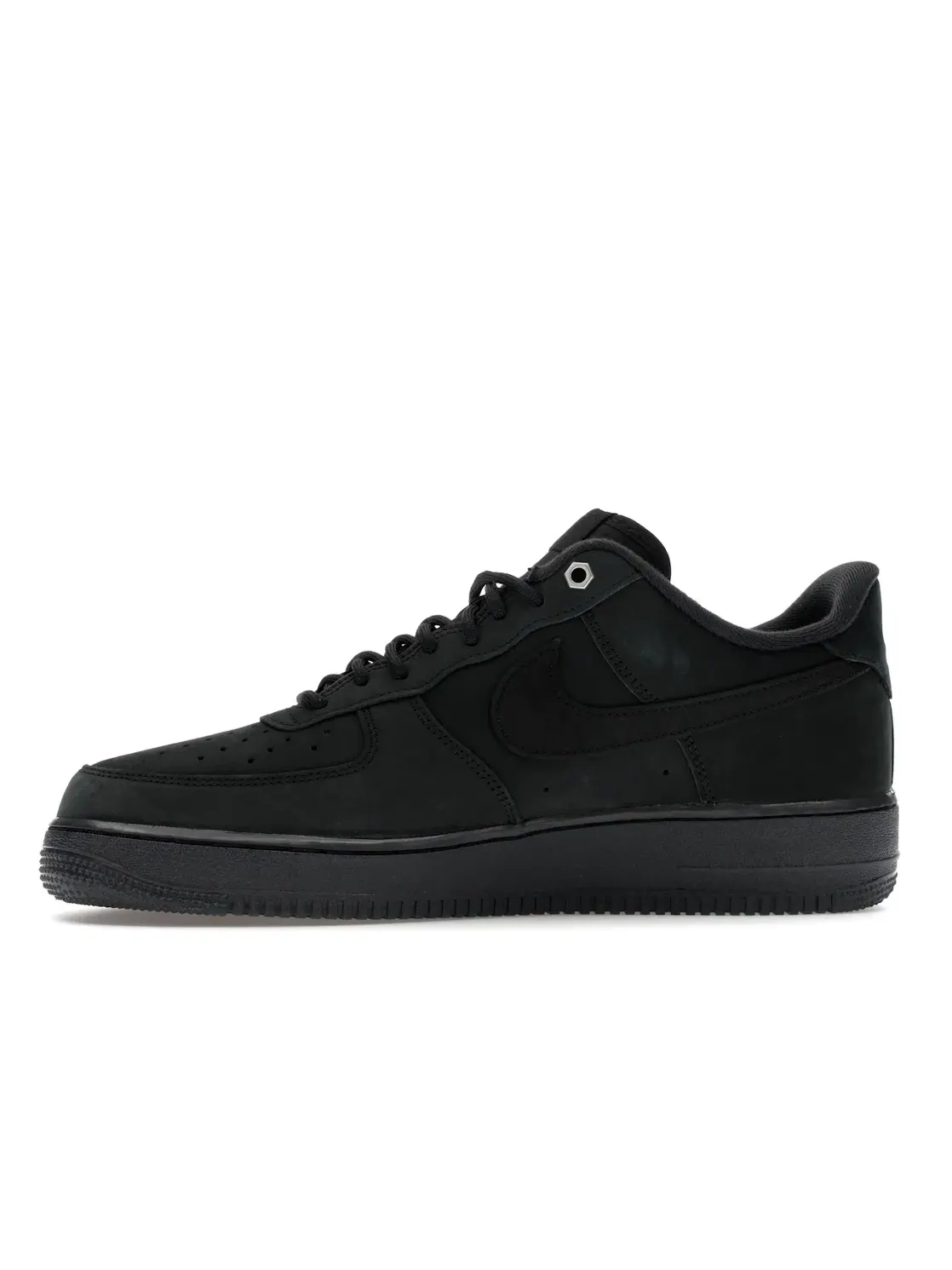 Мужские кроссовки с нубуком Nike Air Force 1 Low '07 WB — изображение 3 из 4, черный