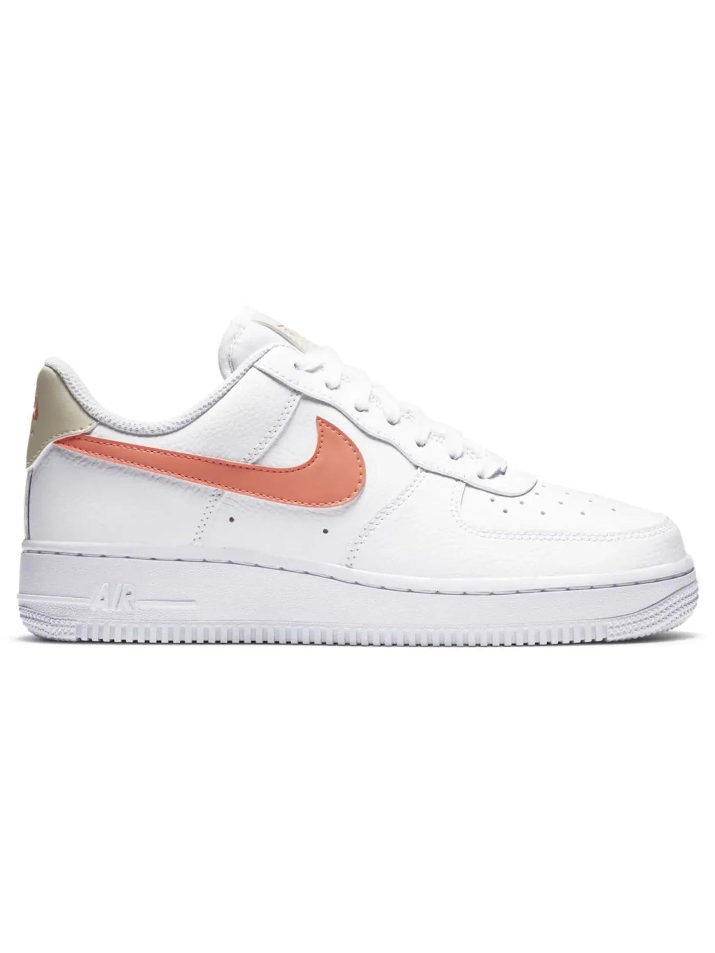 Женские кроссовки Lifestyle Nike Air Force 1 Low 07 — изображение 1 из 1, белый//белый/розовый