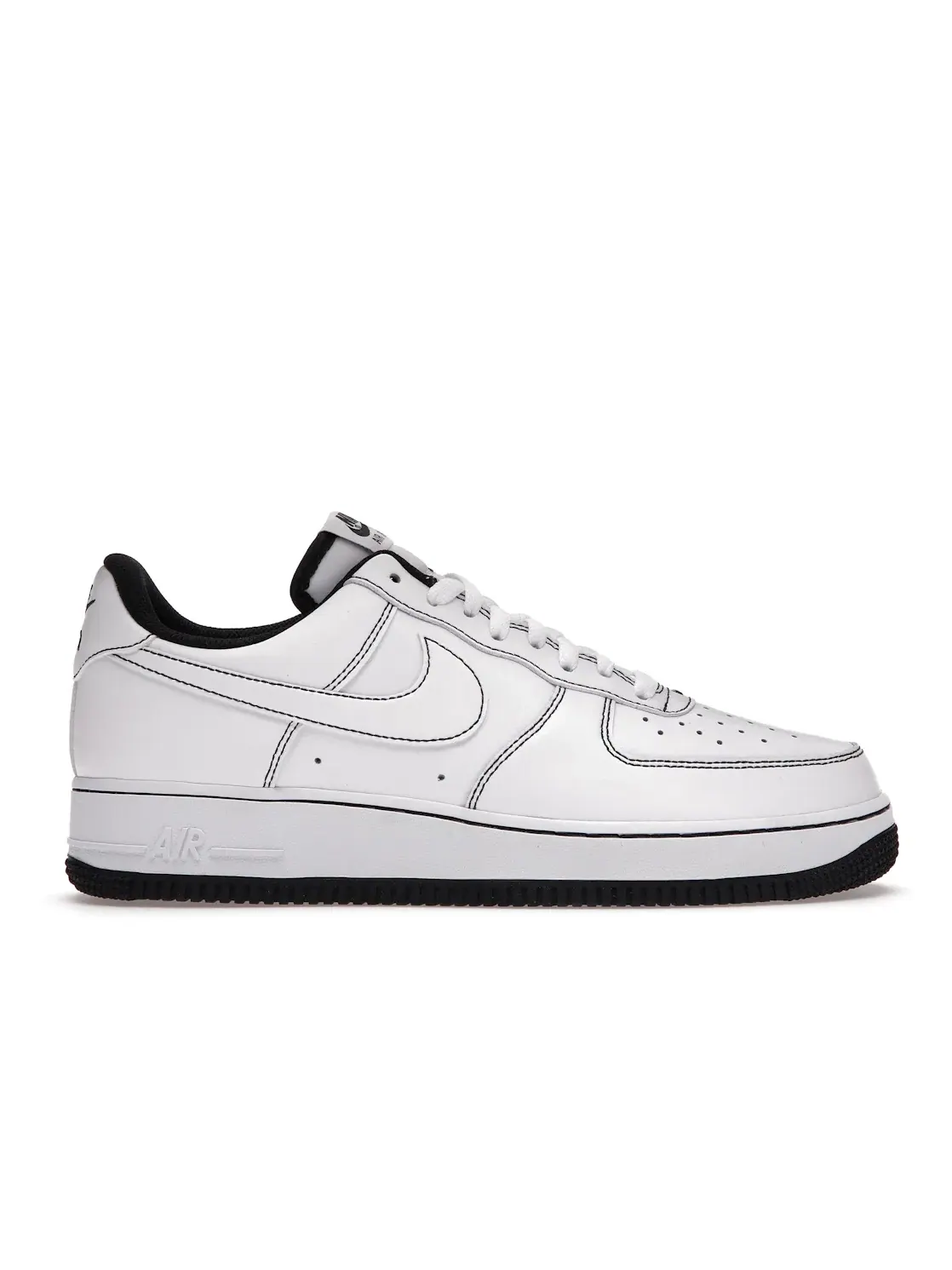 Мужские кроссовки Lifestyle с кожаным верхом Nike Air Force 1 Low '07 — изображение 1 из 4, белый/черный/белый