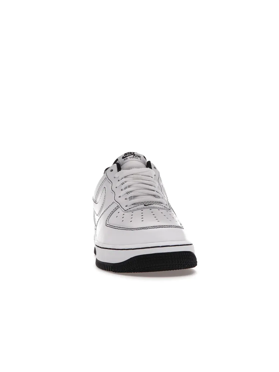 Мужские кроссовки Lifestyle с кожаным верхом Nike Air Force 1 Low '07 — изображение 2 из 4, белый/черный/белый