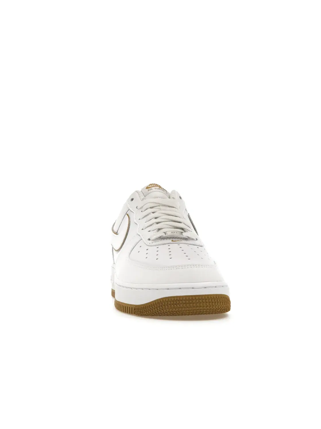 Мужские кроссовки с кожаным верхом Nike Air Force 1 Low '07 — изображение 2 из 4, белый//белый