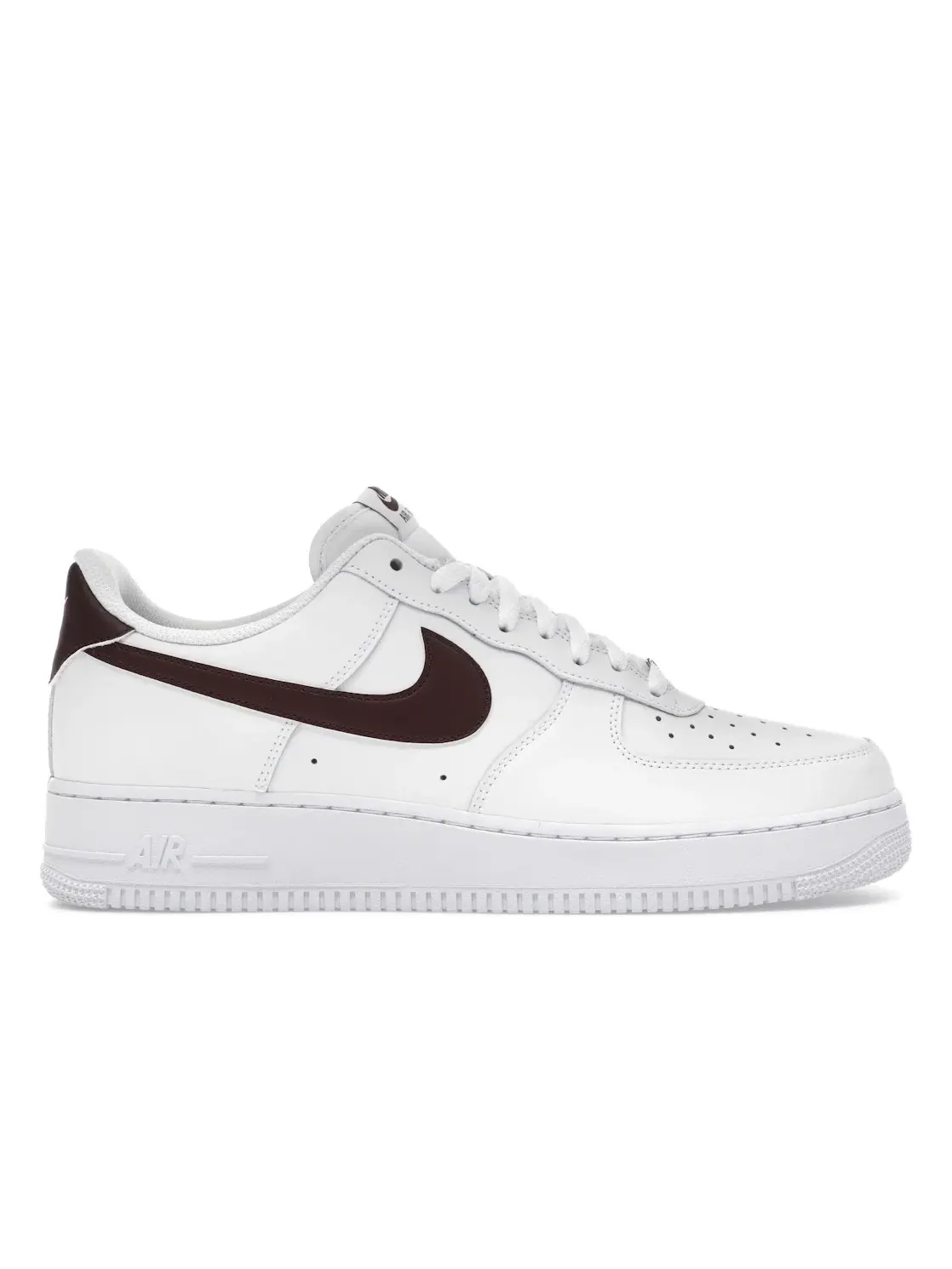 Мужские кроссовки Lifestyle Nike Air Force 1 Low '07 — изображение 1 из 4, белый/белый/бордовый