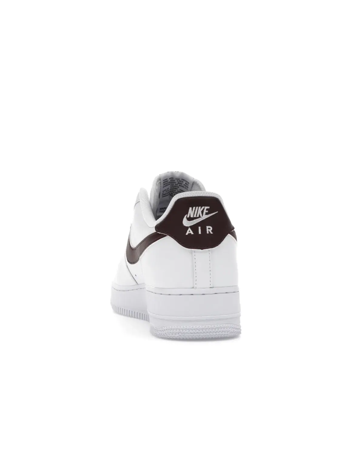 Мужские кроссовки Lifestyle Nike Air Force 1 Low '07 — изображение 4 из 4, белый/белый/бордовый