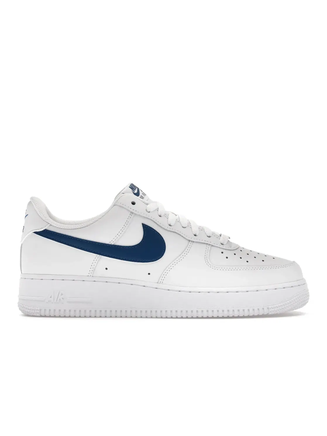 Мужские кроссовки Nike Air Force 1 Low '07 — изображение 1 из 4, белый/белый/синий