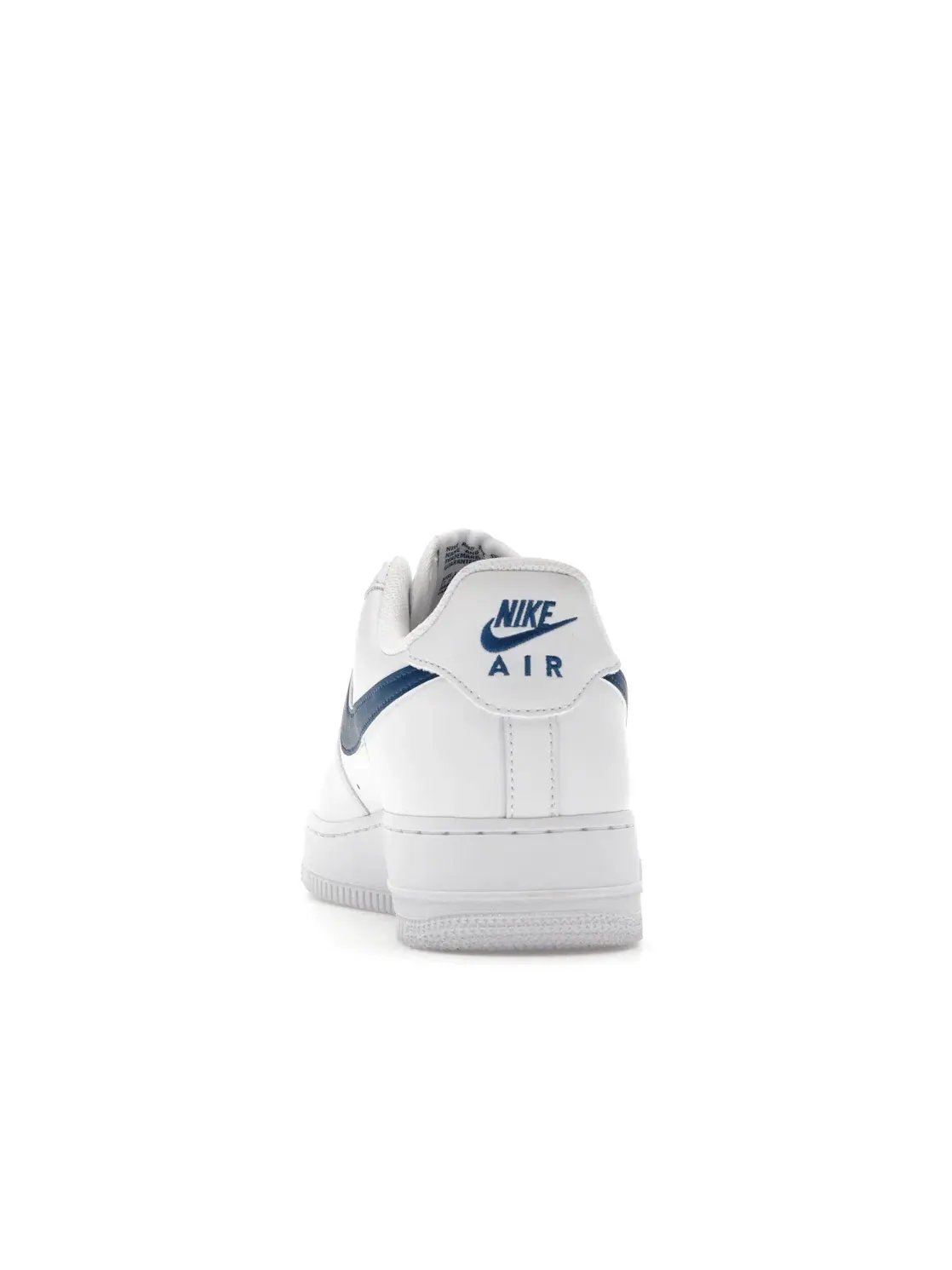Мужские кроссовки Nike Air Force 1 Low '07 — изображение 4 из 4, белый/белый/синий
