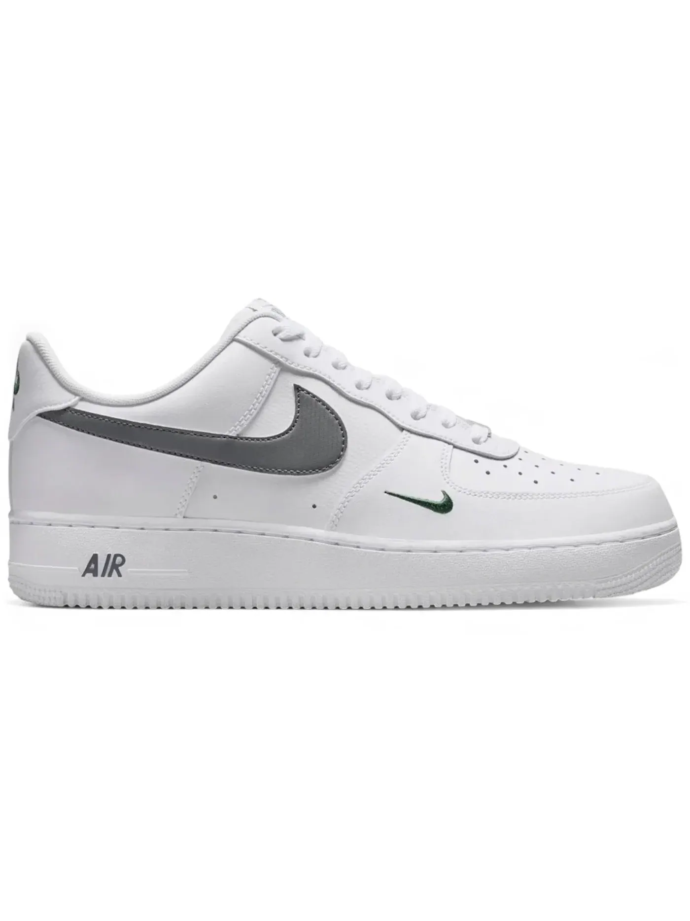 Мужские кроссовки для повседневной носки Nike Air Force 1 Low '07 Nike — изображение 1 из 1, белый//серый/серый