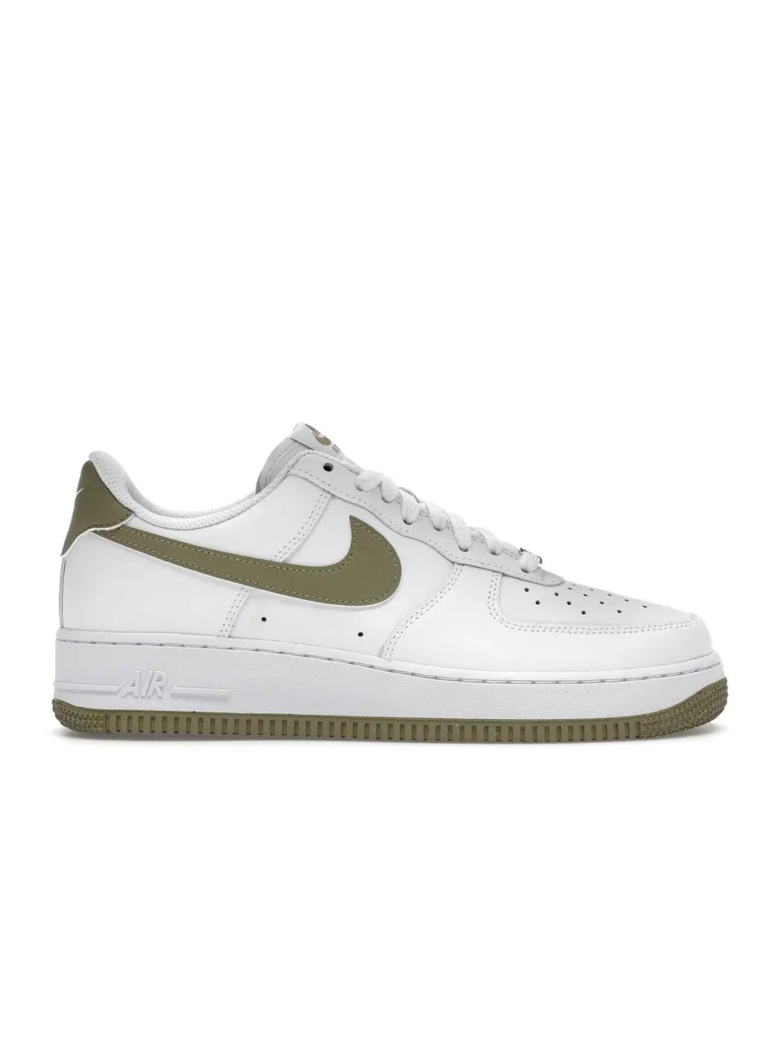 Мужские кроссовки Nike Air Force 1 Low '07 — изображение 1 из 4, белый/оливковый