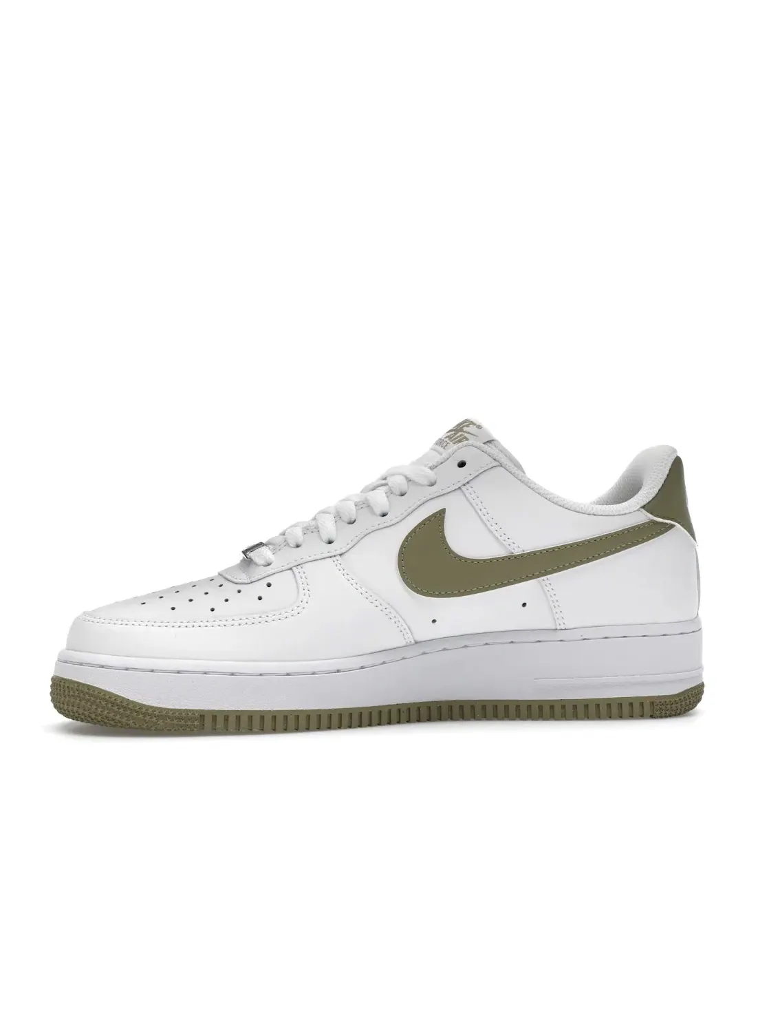 Мужские кроссовки Nike Air Force 1 Low '07 — изображение 3 из 4, белый/оливковый