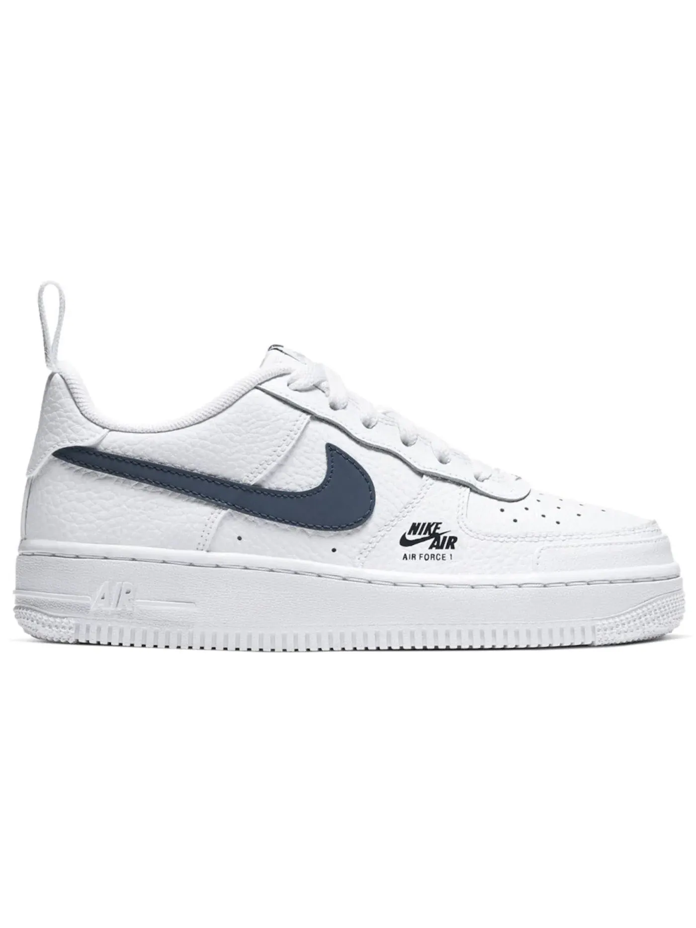 Детские кроссовки Lifestyle Nike Air Force 1 Low 07 — изображение 1 из 1, белый//светлый серый