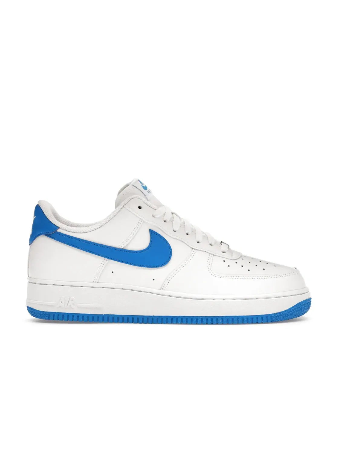 Мужские кроссовки с низким верхом Nike Air Force 1 Low '07 — изображение 1 из 4, белый/белый/синий