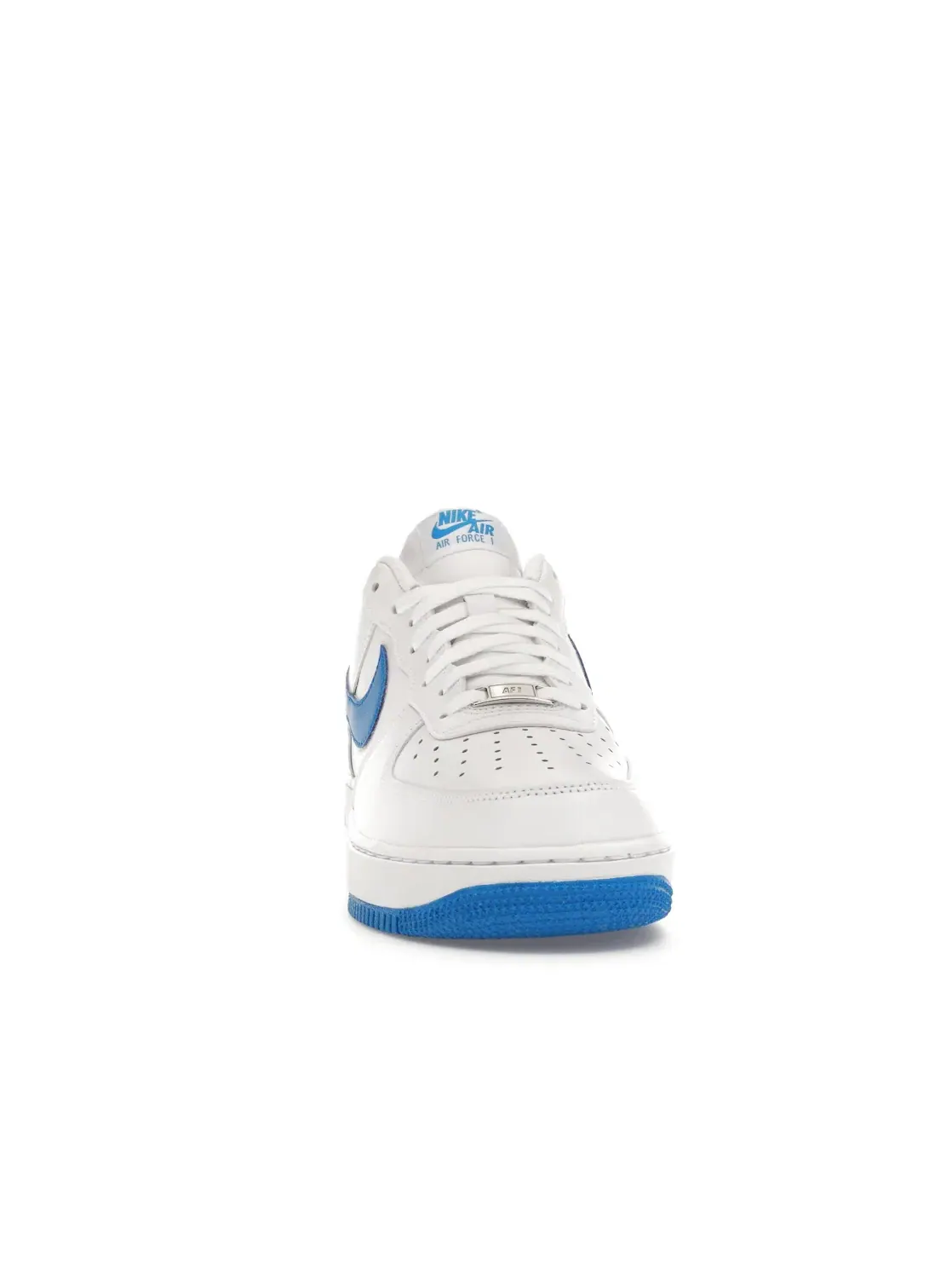 Мужские кроссовки с низким верхом Nike Air Force 1 Low '07 — изображение 2 из 4, белый/белый/синий