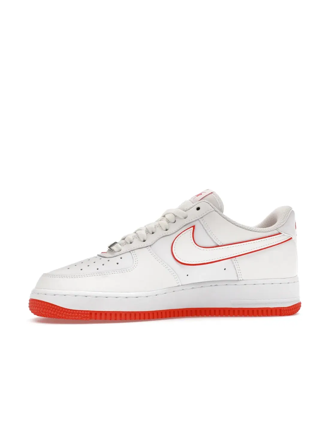 Мужские кроссовки с кожаным верхом Nike Air Force 1 Low '07 — изображение 3 из 4, белый/красный/белый