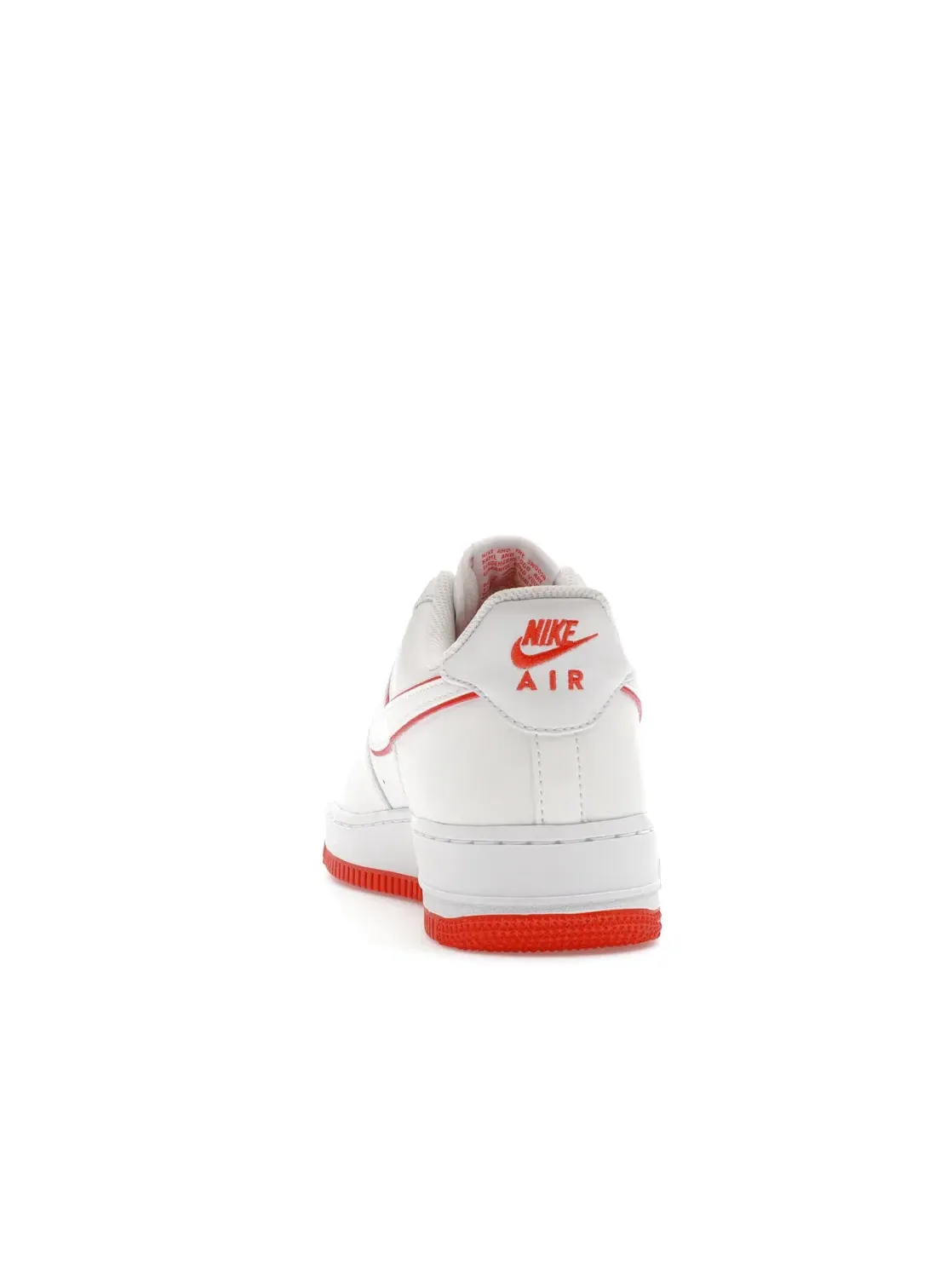 Мужские кроссовки с кожаным верхом Nike Air Force 1 Low '07 — изображение 4 из 4, белый/красный/белый