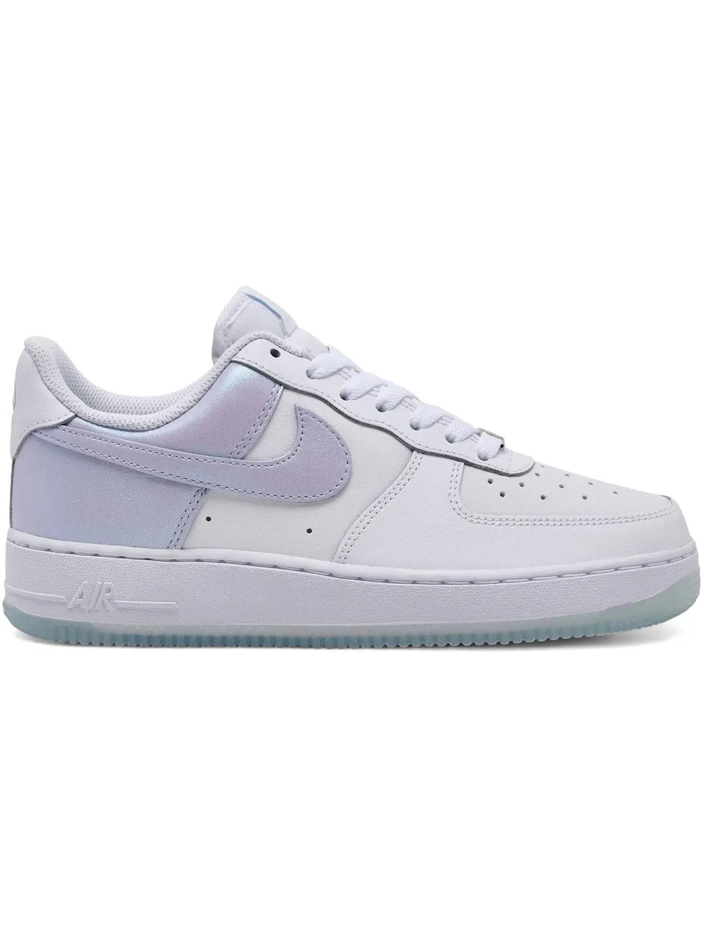 Женские кроссовки Lifestyle Nike Air Force 1 Low '07 — изображение 1 из 1, белый/фиолетовый/синий
