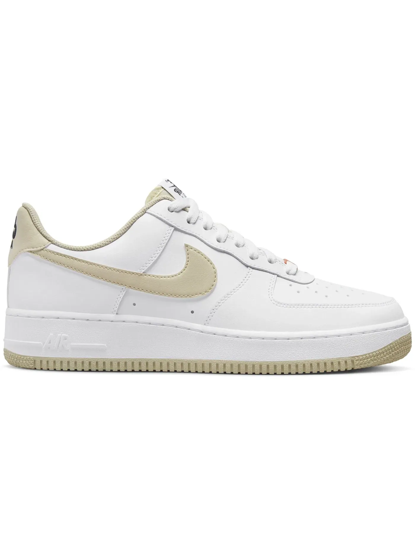 Мужские кроссовки Lifestyle Nike Air Force 1 Low '07 — изображение 1 из 1, белый/-белый-оранжевый