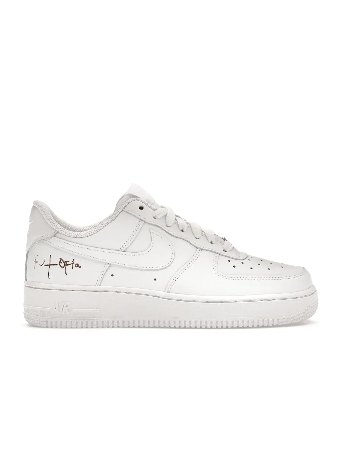 Женские кроссовки с принтом Nike Air Force 1 Low '07 — изображение 1 из 4, белый/белый