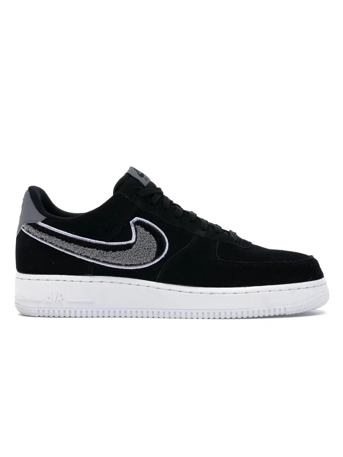 Мужские кроссовки Lifestyle Nike Air Force 1 Low — изображение 1 из 4, черный/белый-серый-белый