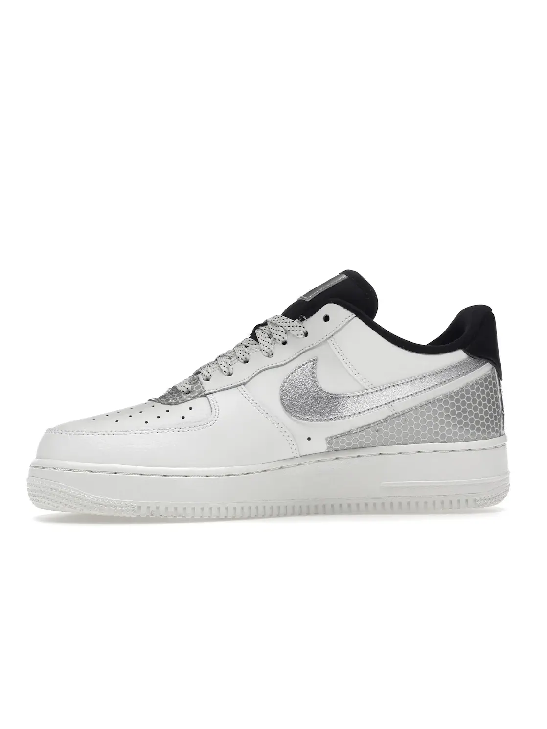 Мужские кроссовки Lifestyle Nike Air Force 1 Low — изображение 3 из 4, белый/белый-черный