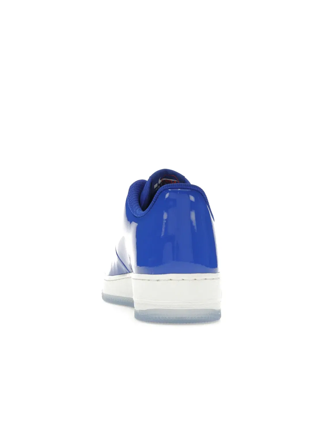 Мужские кроссовки с блестящим верхом Nike Air Force 1 Low — изображение 4 из 4, синий/белый