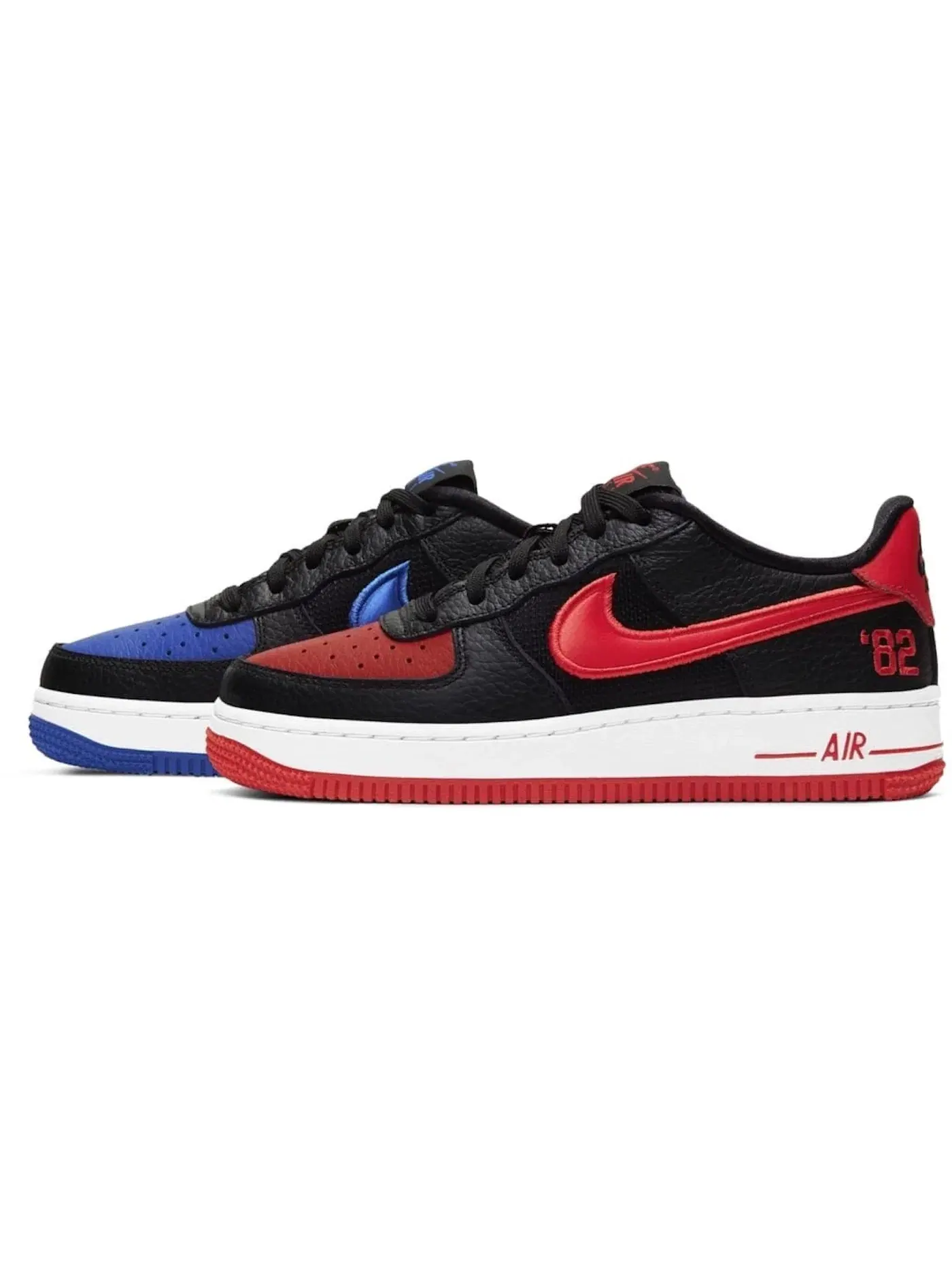 Детские кроссовки Lifestyle Nike Air Force 1 Low — изображение 1 из 1, черный/мульти--красный