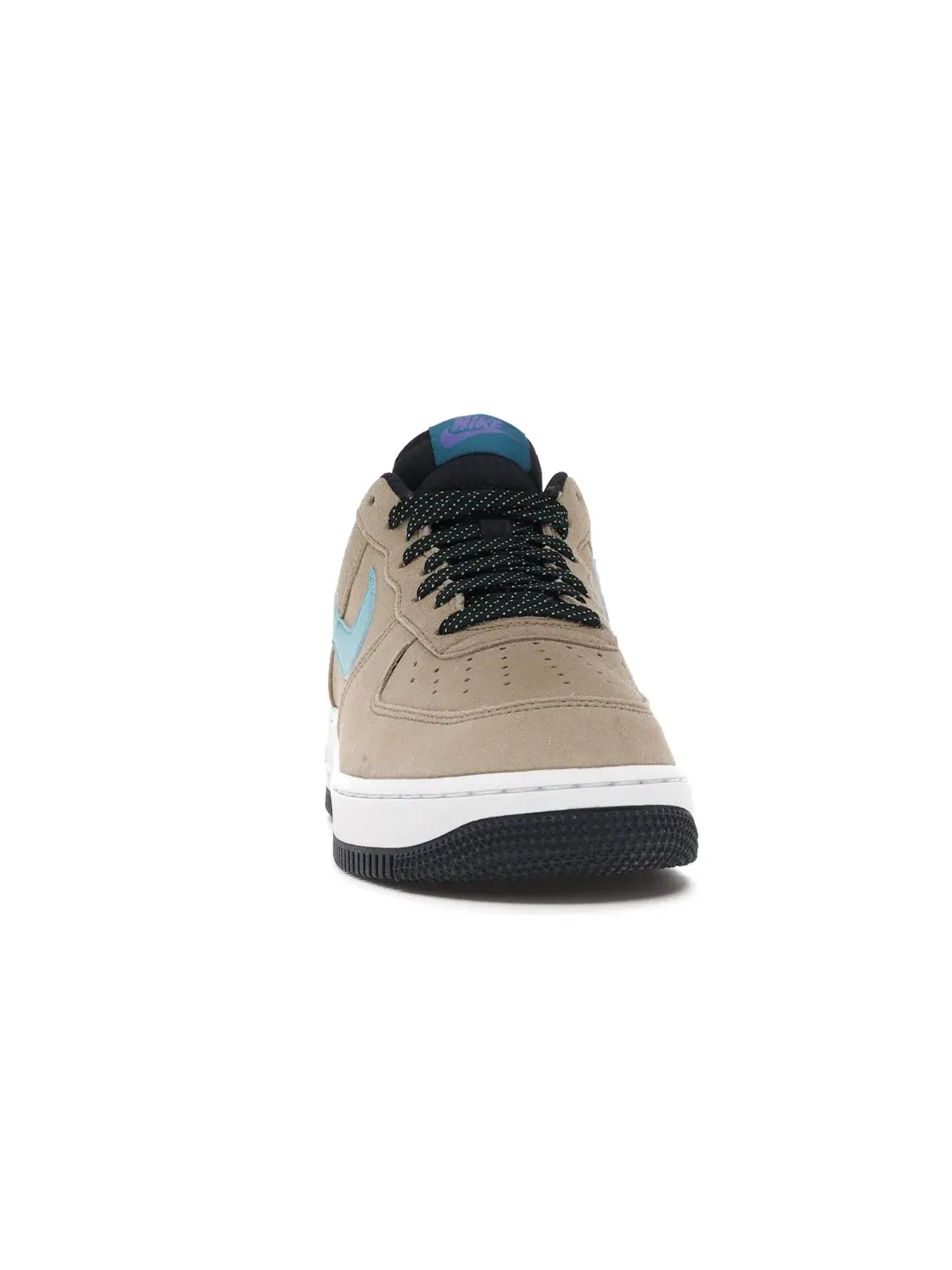 Мужские кроссовки повседневные Nike Air Force 1 Low ACG — изображение 2 из 4, хаки/фиолетовый