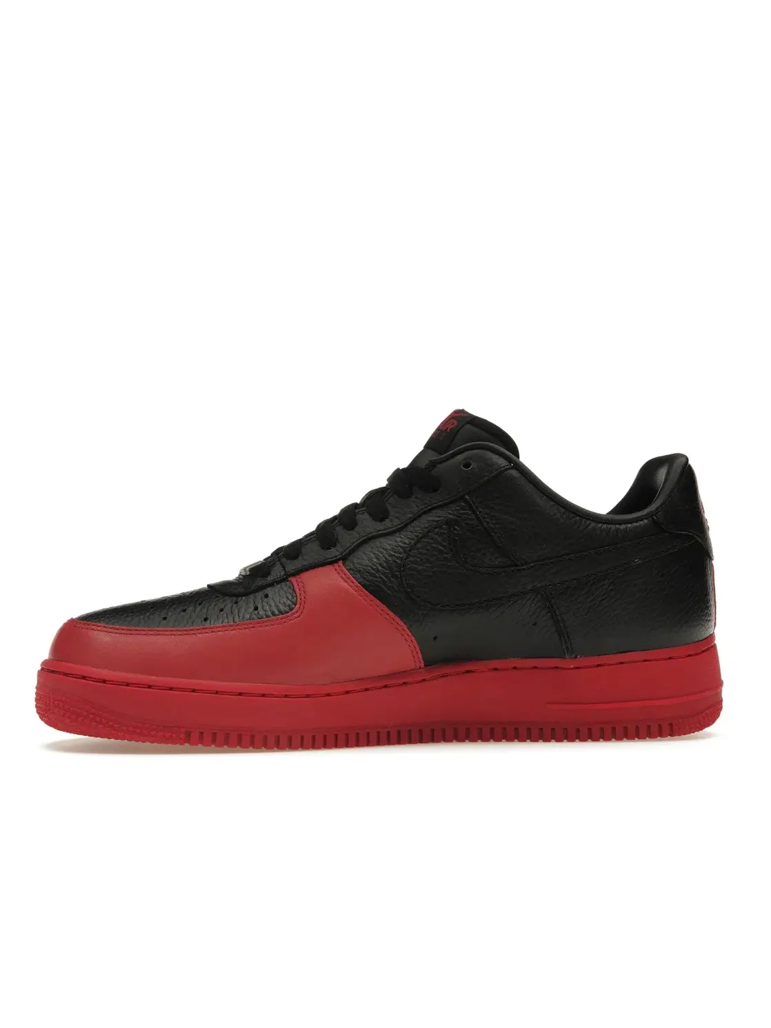 Мужские кроссовки Lifestyle Nike Air Force 1 Low — изображение 3 из 4, черный/черный-красный