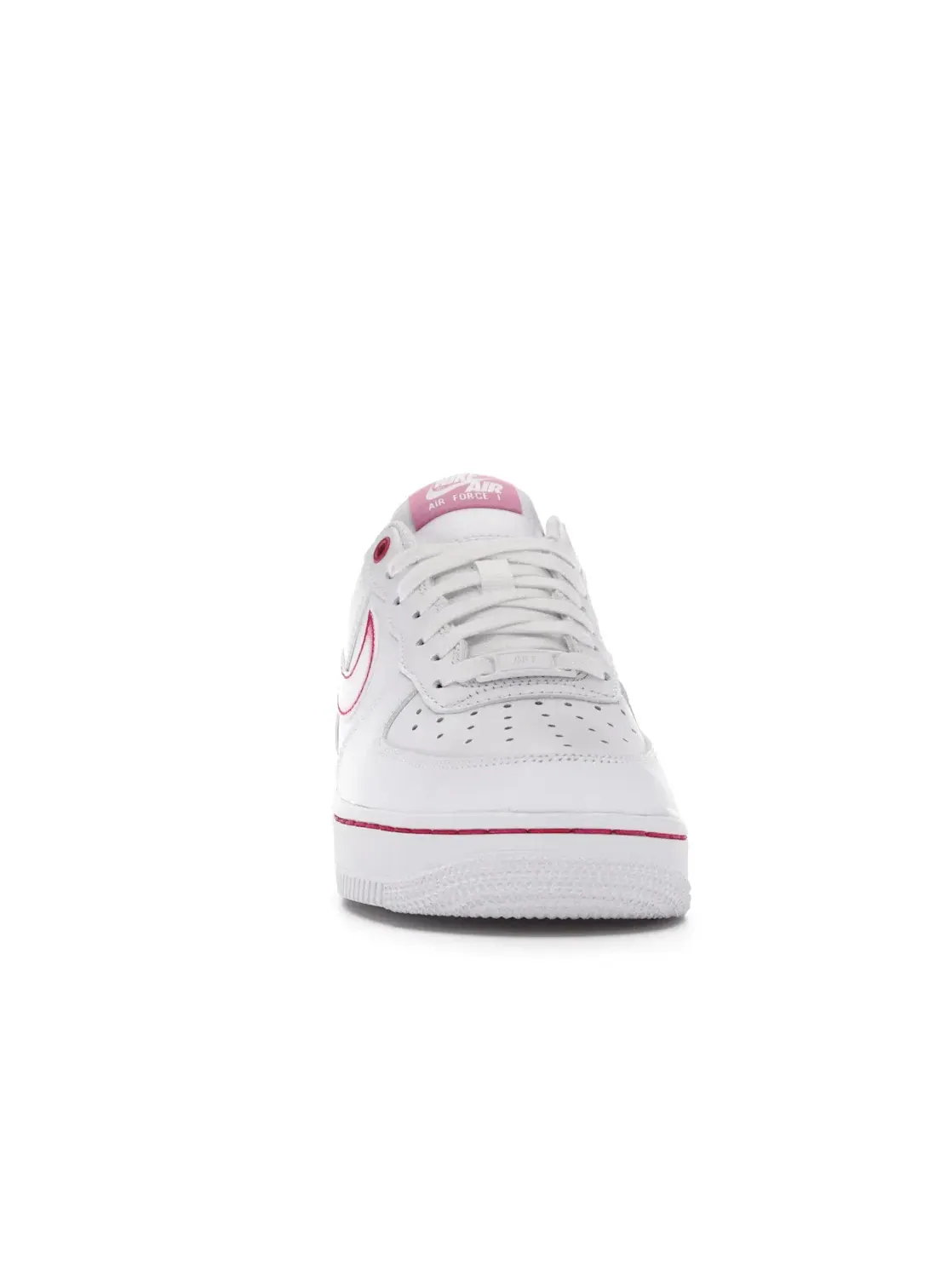 Женские кроссовки Lifestyle с принтом Nike Air Force 1 Low Nike — изображение 2 из 4, белый/белый-розовый
