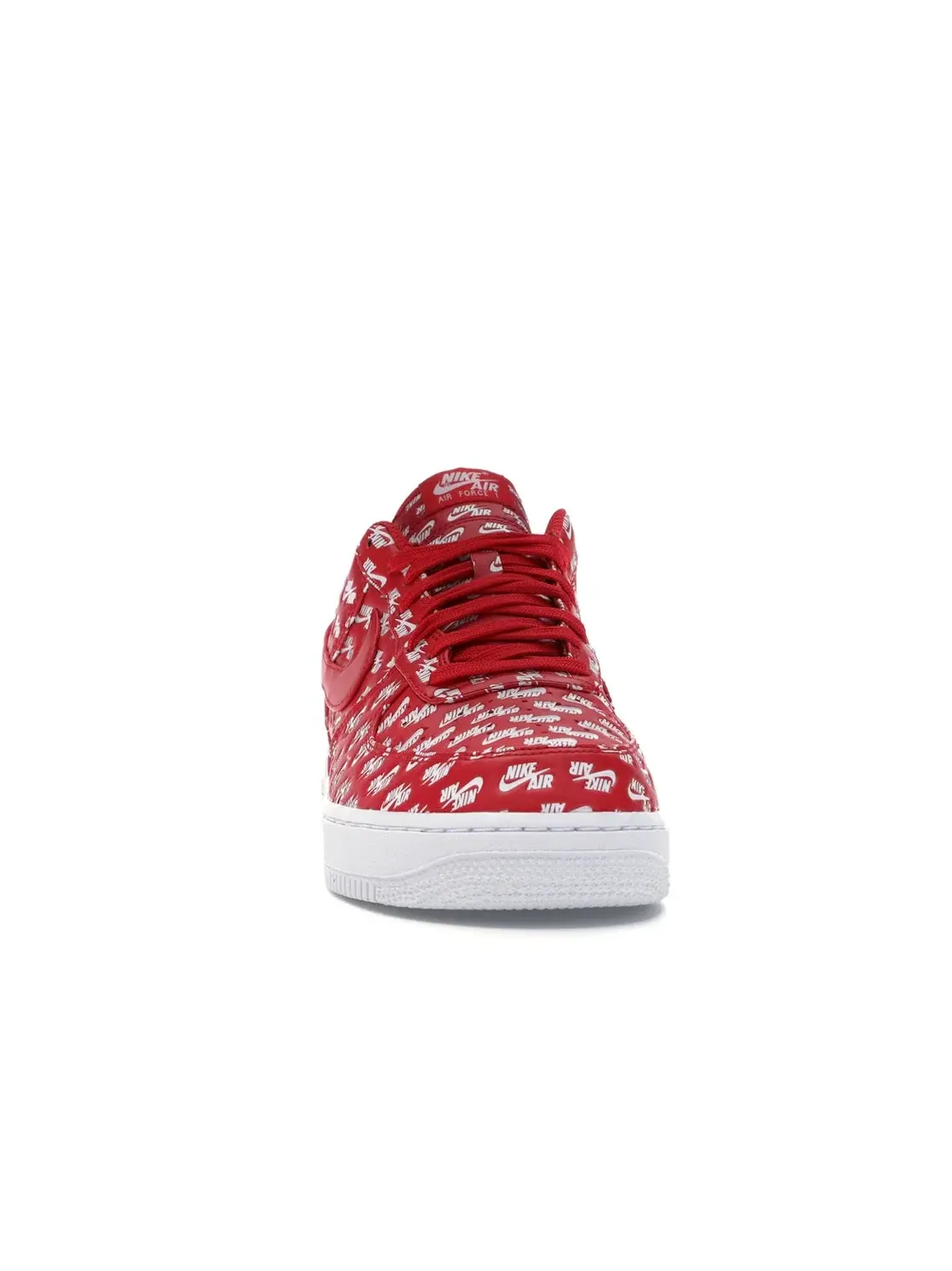 Мужские кроссовки с принтом Nike Air Force 1 Low All Over Logo — изображение 2 из 4, красный/красный-белый