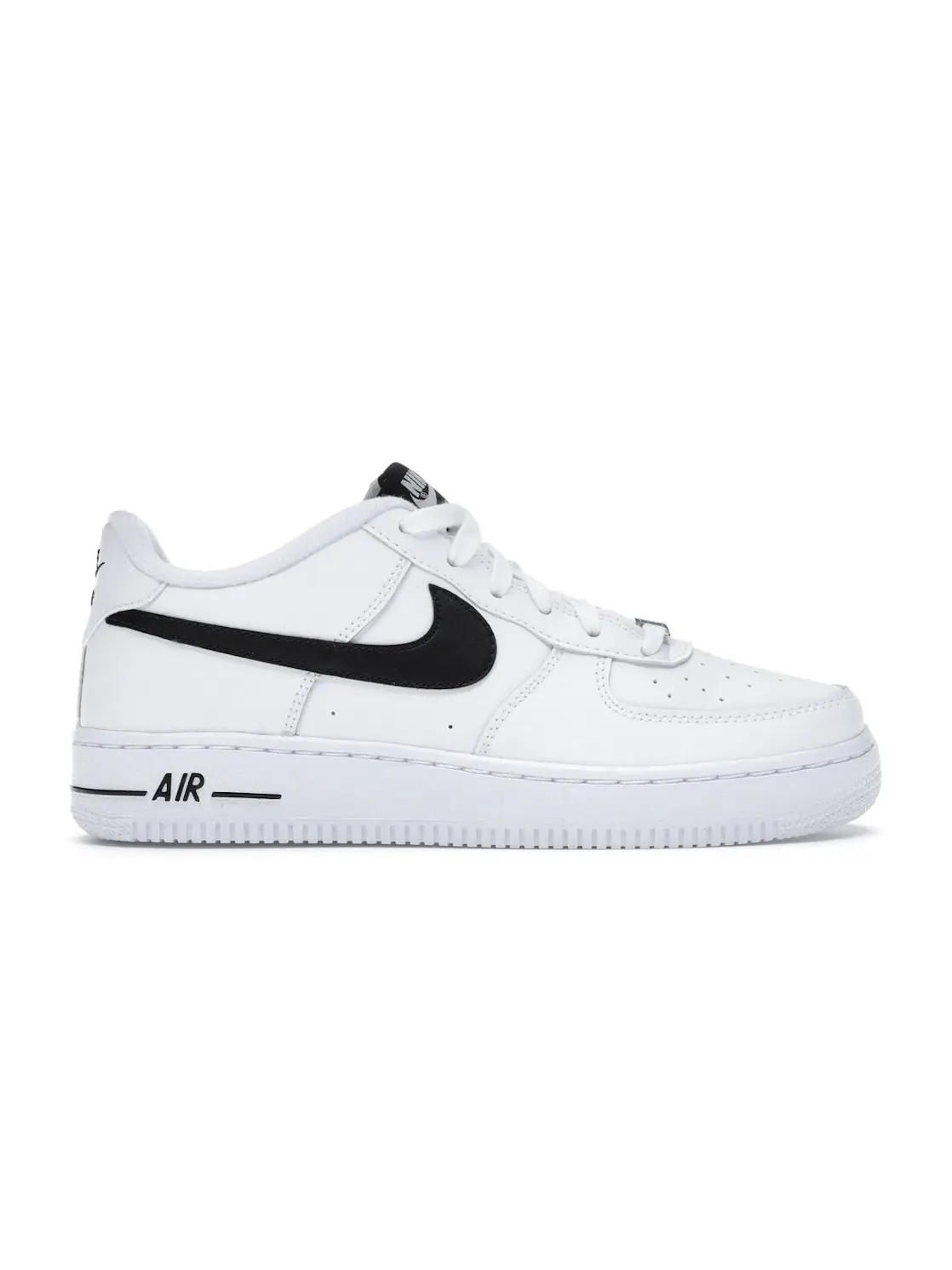 Детские кроссовки lifestyle с кожаным верхом Nike Air Force 1 Low — изображение 1 из 4, белый/черный