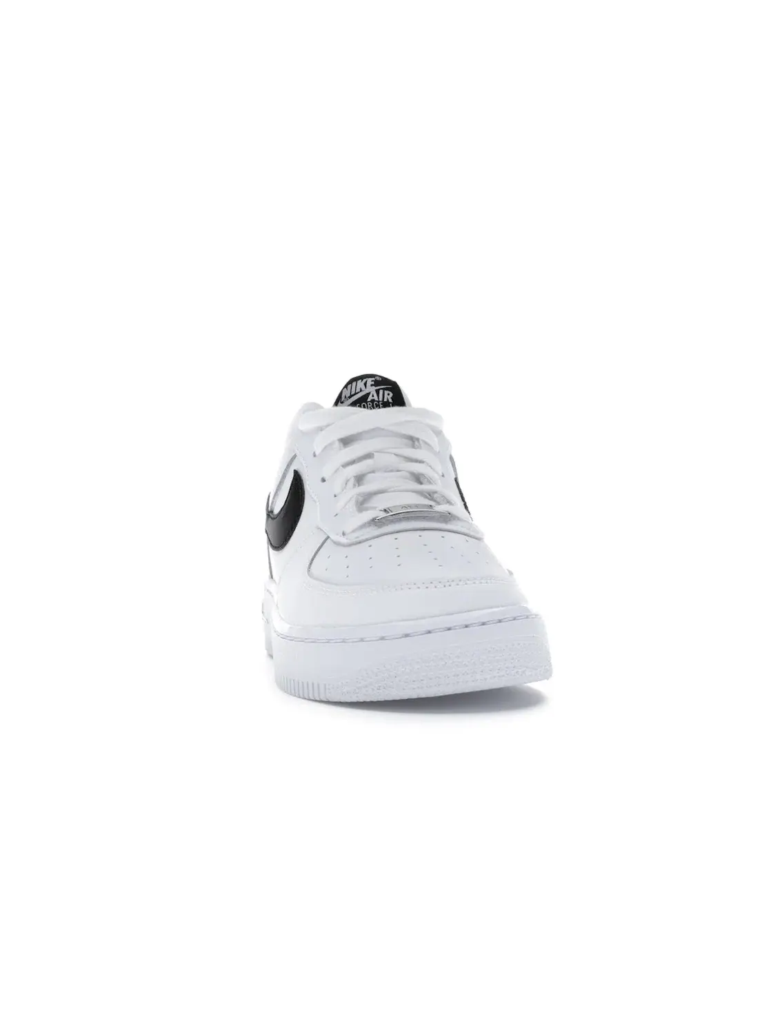 Детские кроссовки lifestyle с кожаным верхом Nike Air Force 1 Low — изображение 2 из 4, белый/черный